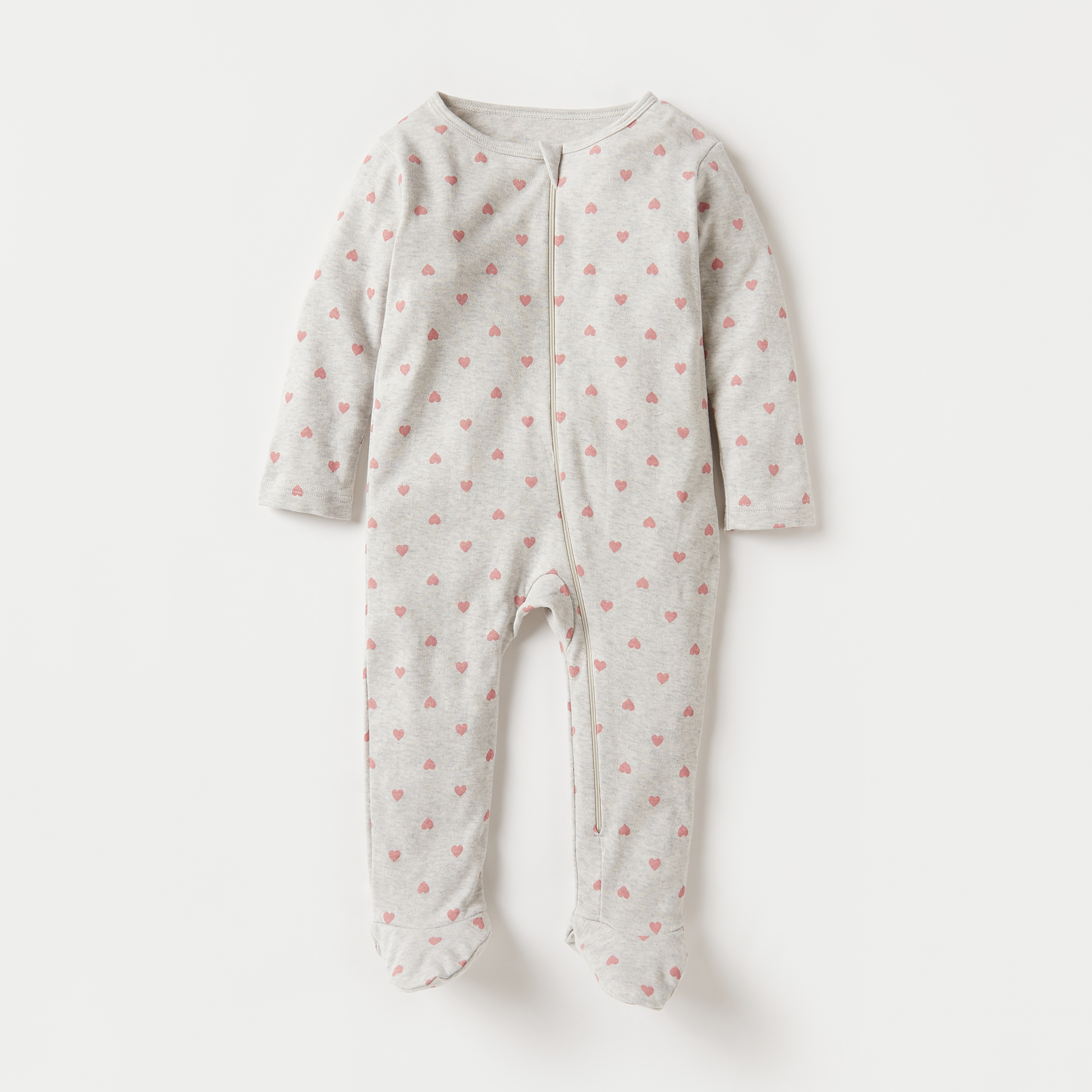 طقم بدلة نوم مغلقة القدمين بطبعات 3 قطع من جونيورز-baby-girls-clothing-nightwear-sleepsuits-image-2