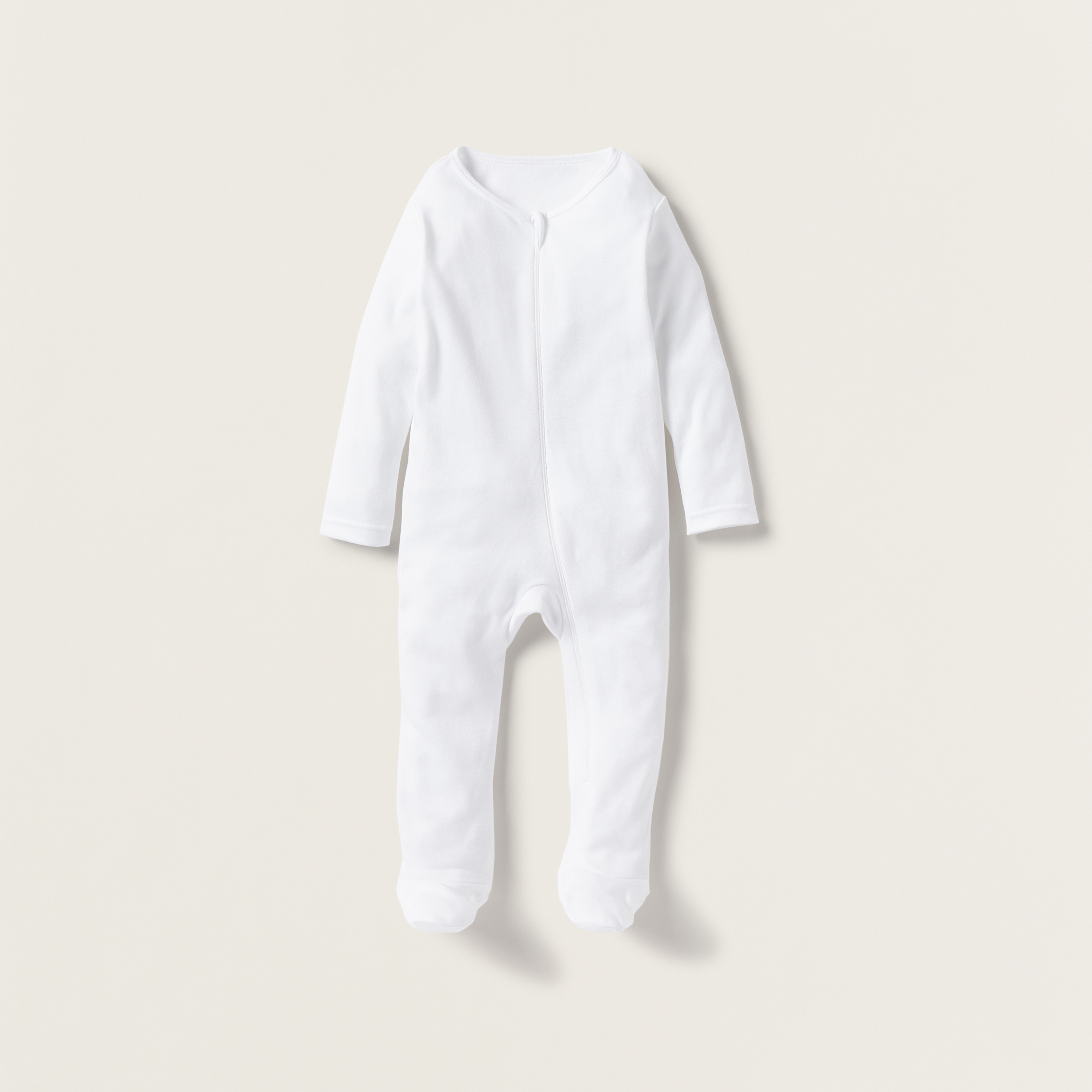 Juniors Solid Sleepsuit with Long Sleeves - Set of 3-baby-boys-clothing-nightwear-sleepsuits-image-4