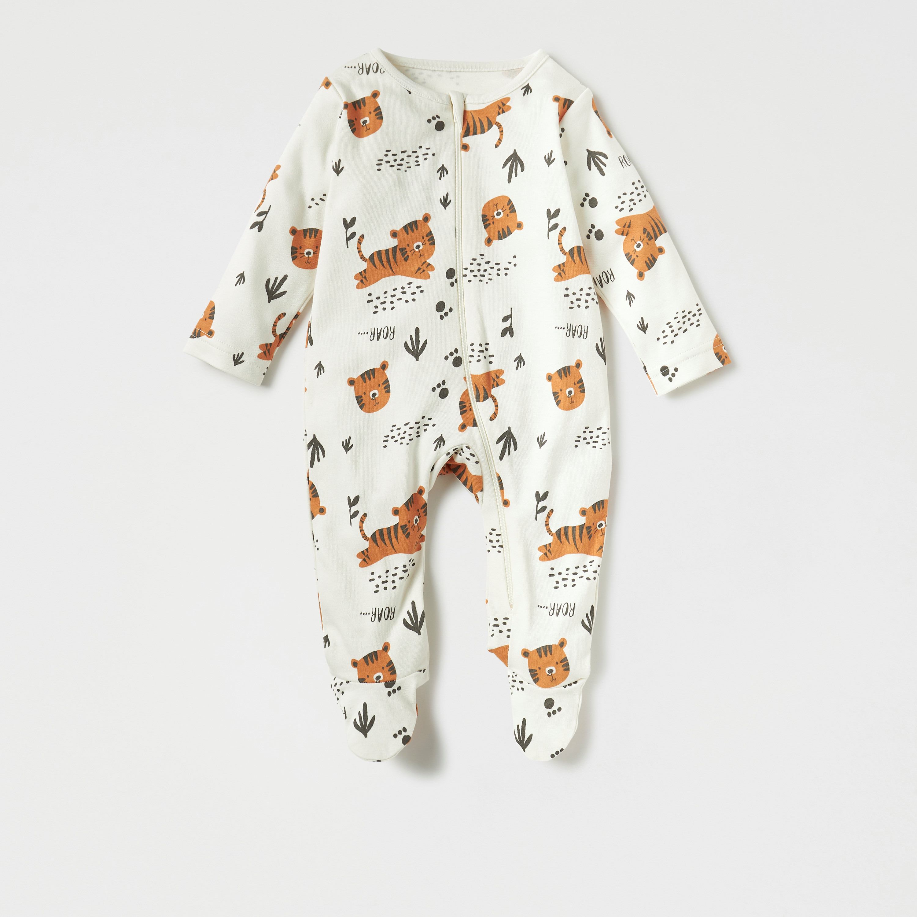 Juniors All-Over Animal Print Sleepsuit - Set of 3-baby-boys-clothing-nightwear-sleepsuits-image-2