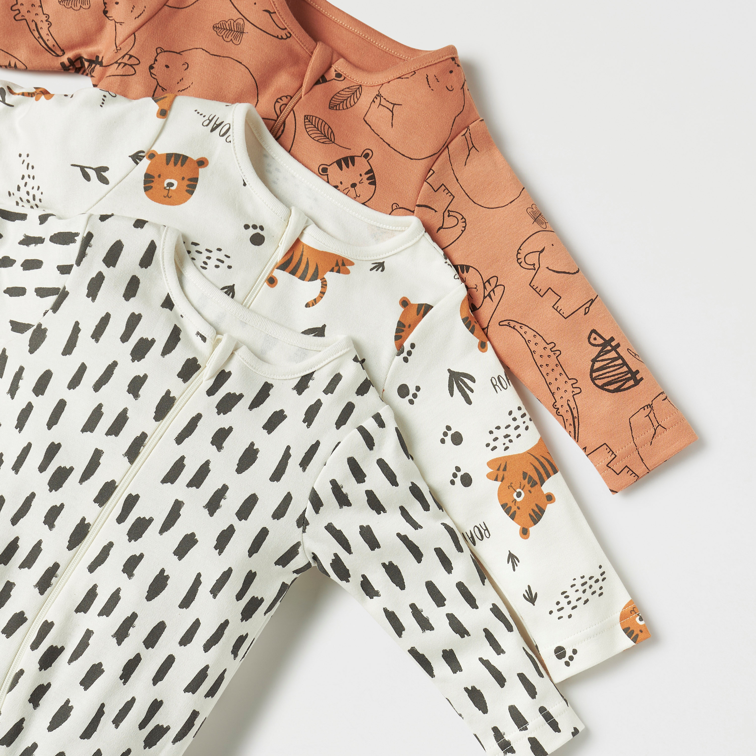 Juniors All-Over Animal Print Sleepsuit - Set of 3-baby-boys-clothing-nightwear-sleepsuits-image-5