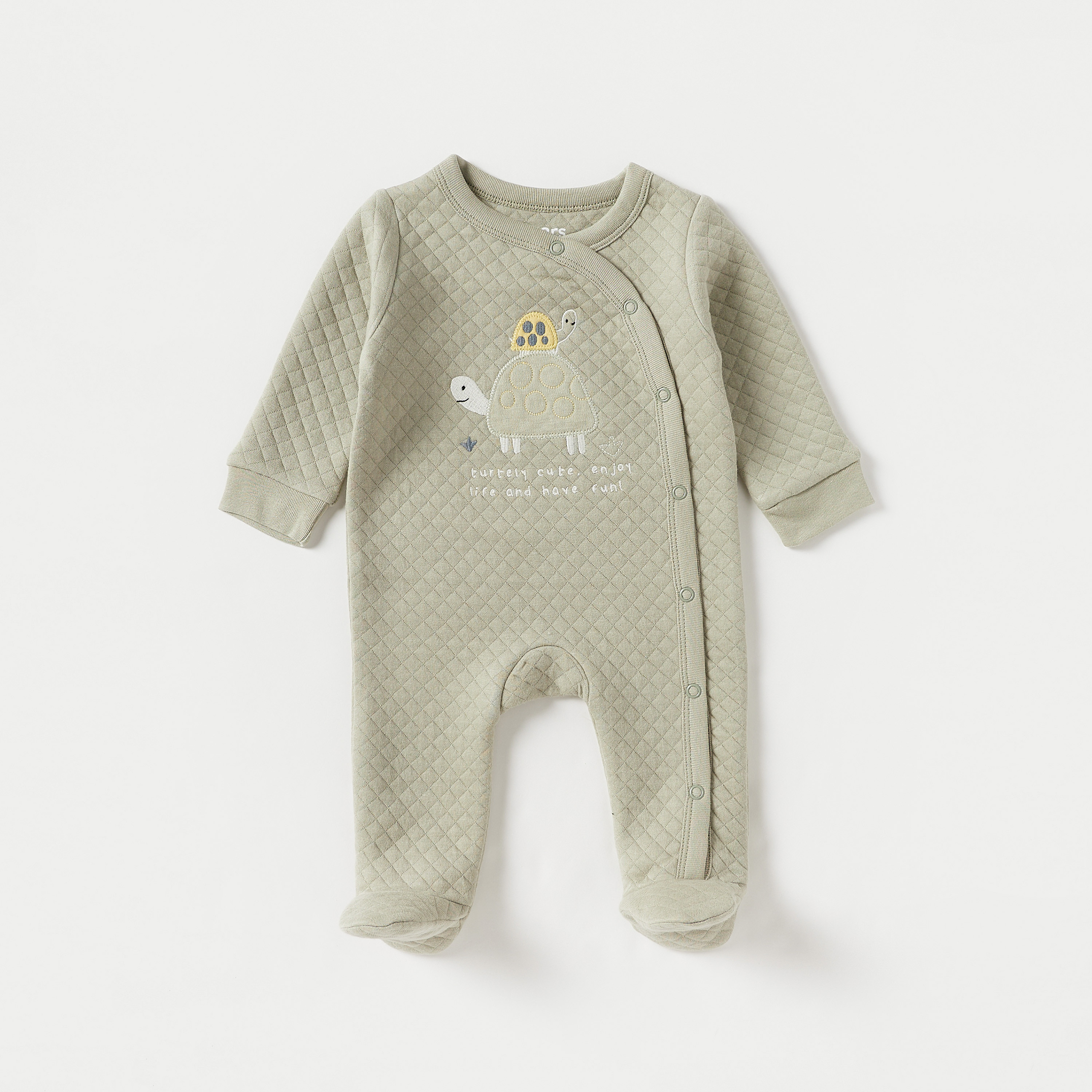 بدلة نوم مبطنة بأكمام طويلة من جونيورز - طقم من قطعتين-baby-boys-clothing-nightwear-sleepsuits-image-3