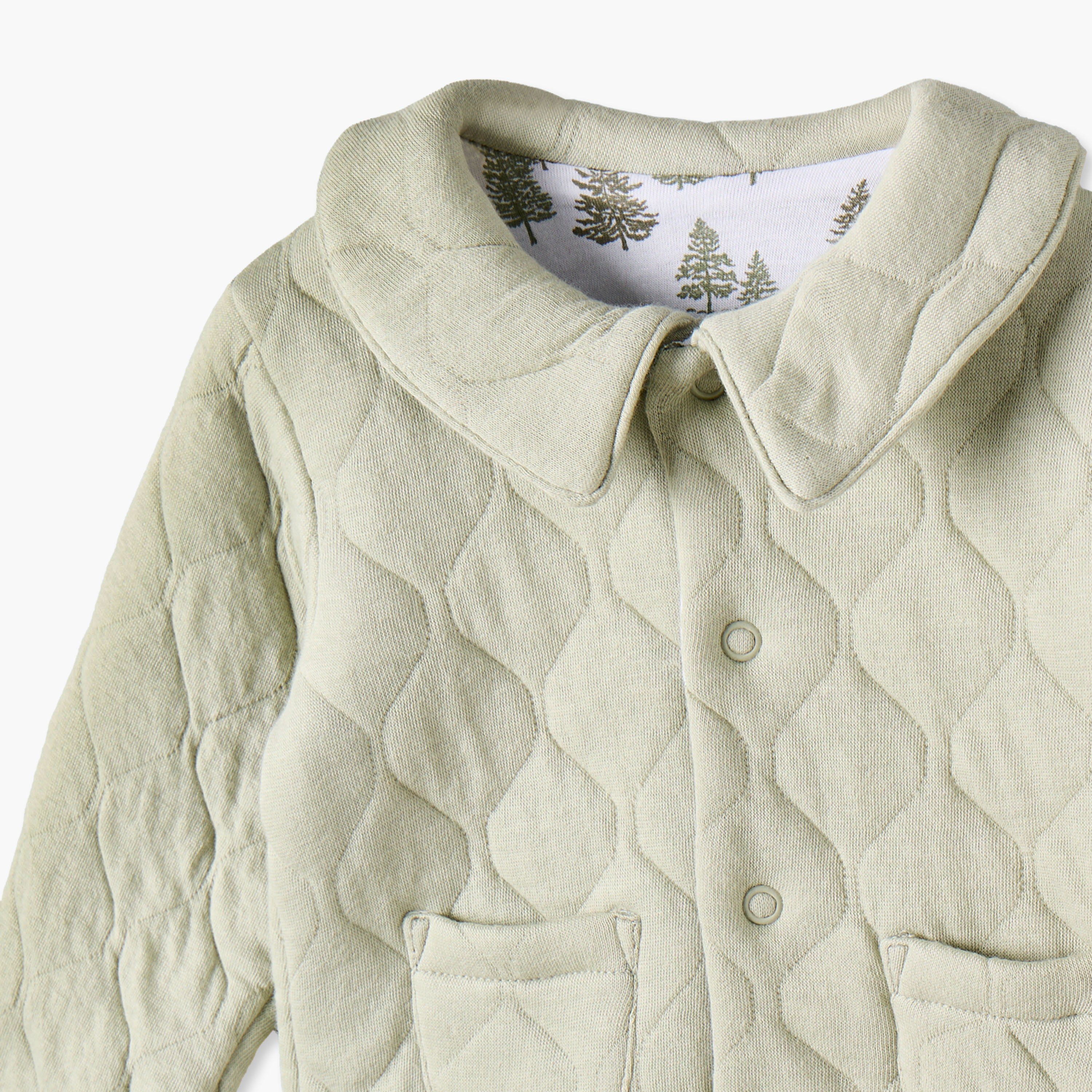 Juniors Collared Jacket with Pockets-baby-boys-clothing-winterwear-jacketsandblazers-image-4