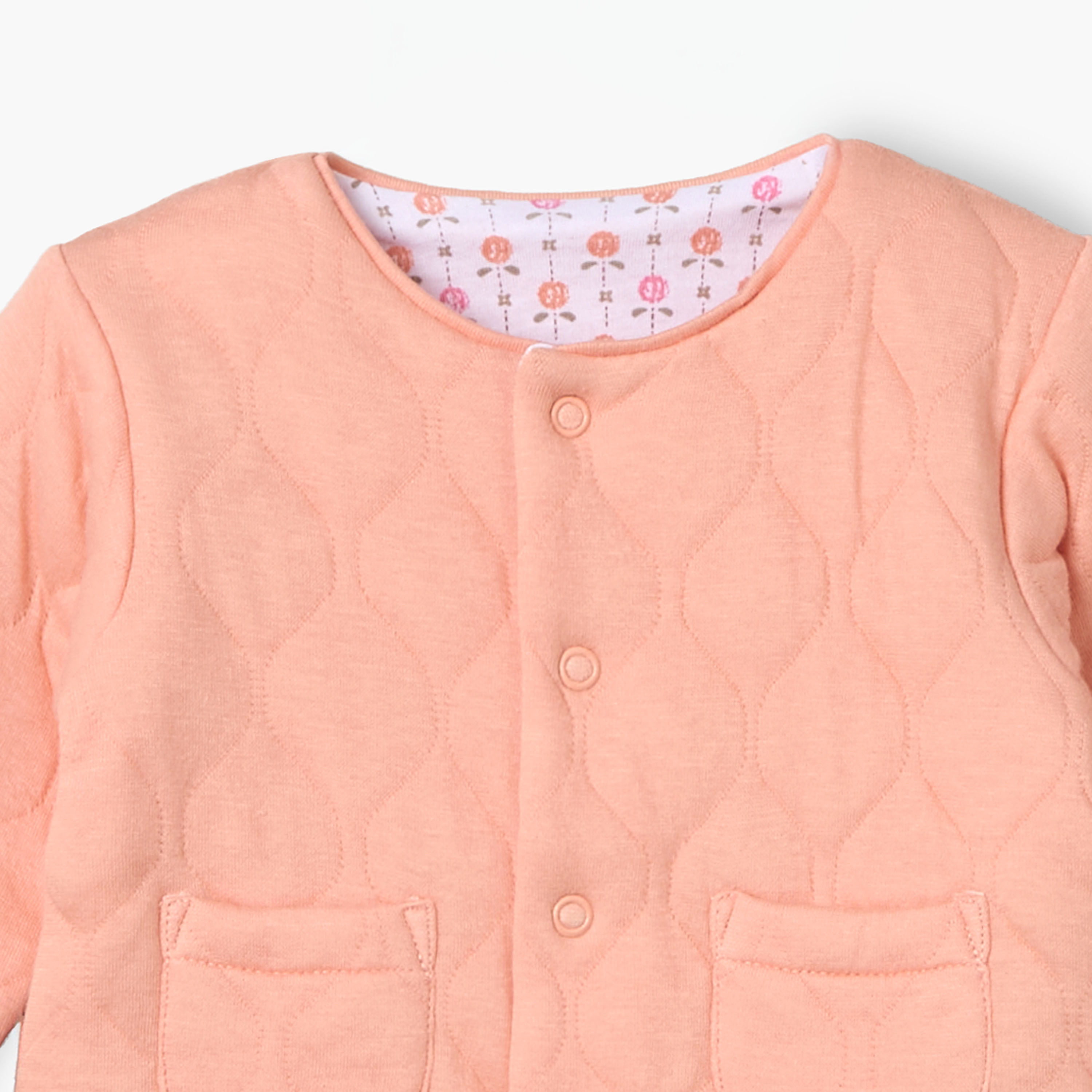Juniors Crew Neck Cardigan with Pockets-girls-clothing-jumpersandcardigans-image-4