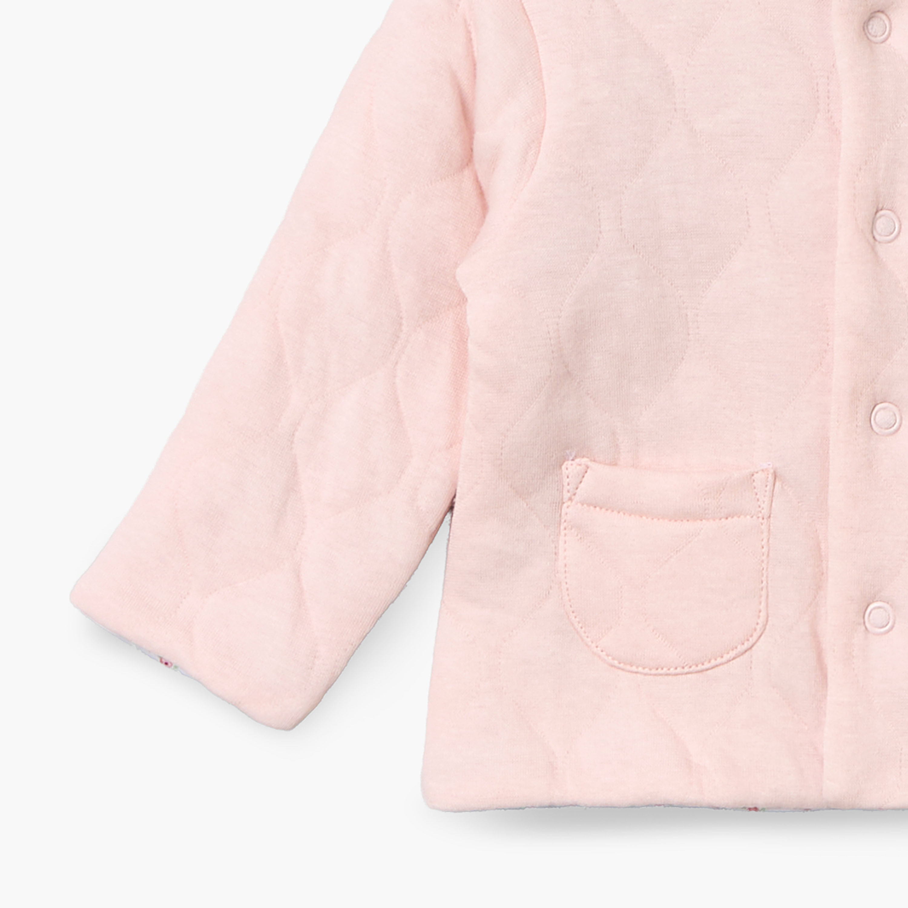Juniors Crew Neck Cardigan with Snap Button Closure-girls-clothing-jumpersandcardigans-image-5