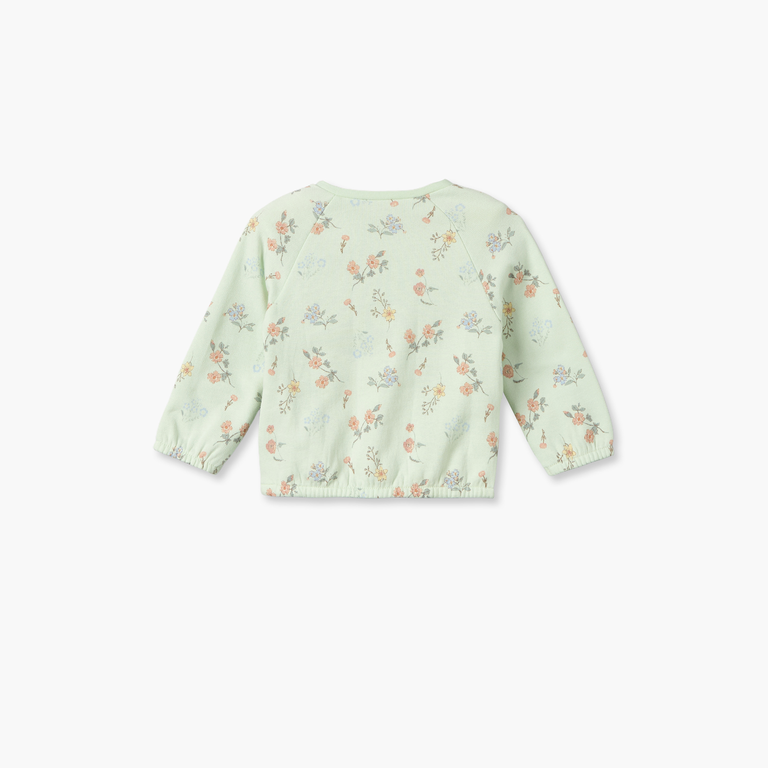 Juniors Cotton Round Neck Long Sleeves Pyjama Set with Floral Print-baby-girls-clothing-winterwear-pyjamasets-image-5