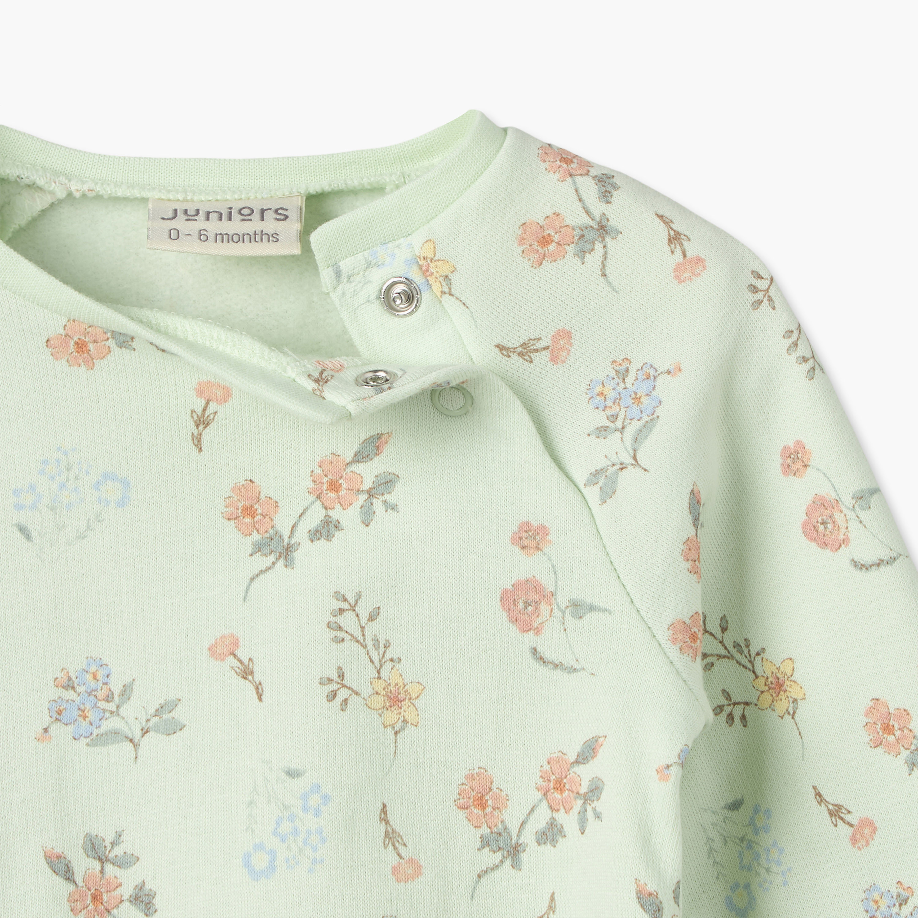 Juniors Cotton Round Neck Long Sleeves Pyjama Set with Floral Print-baby-girls-clothing-winterwear-pyjamasets-image-7
