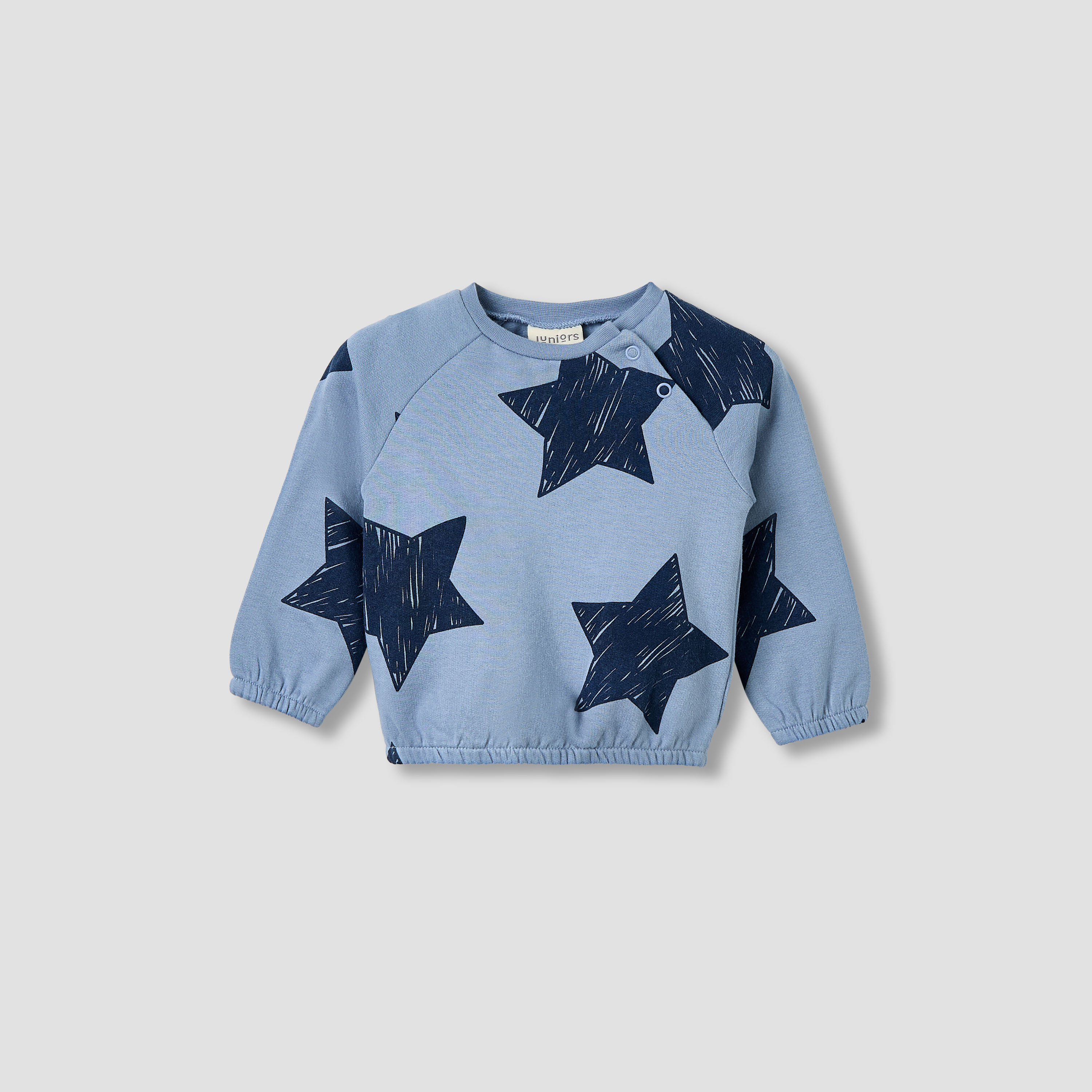 طقم بيجاما أولاد بطبعات نجوم - قطن ناعم - بأكمام طويلة وياقة مستديرة من جونيورز-baby-boys-clothing-winterwear-setsandcoords-image-2