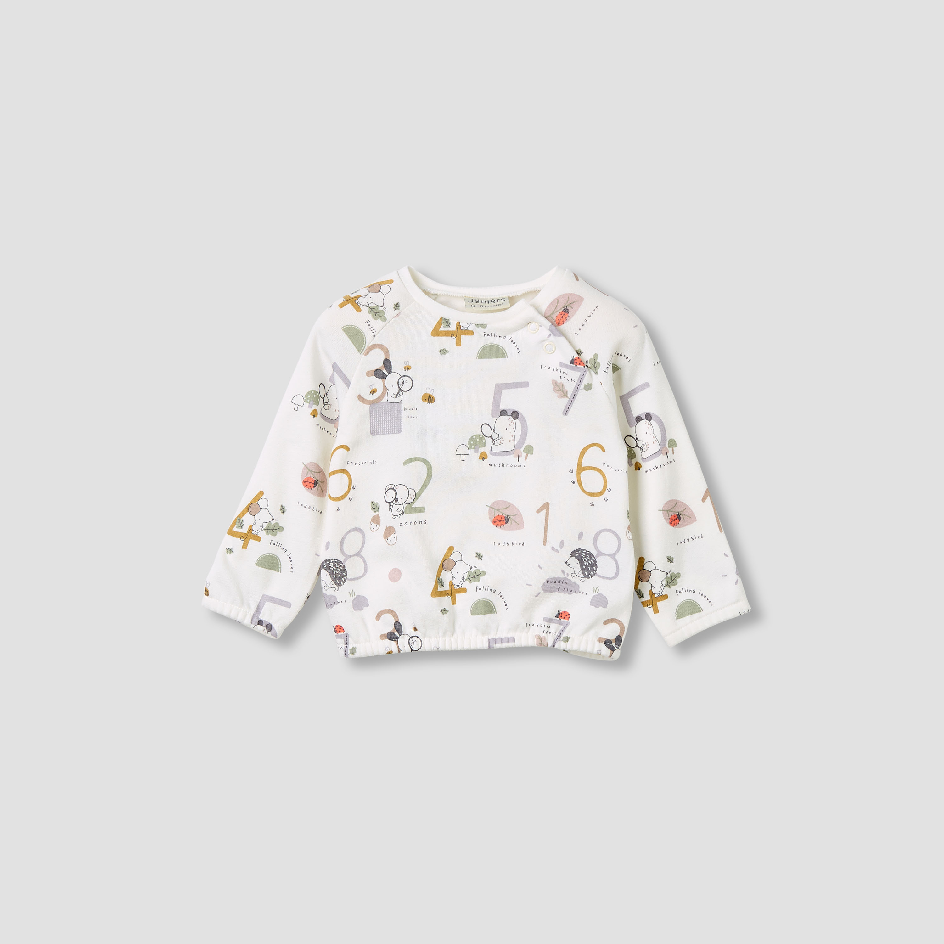 طقم بيجاما قطن بطبعات وياقة مستديرة وأكمام طويلة من جونيورز-baby-boys-clothing-winterwear-setsandcoords-image-2
