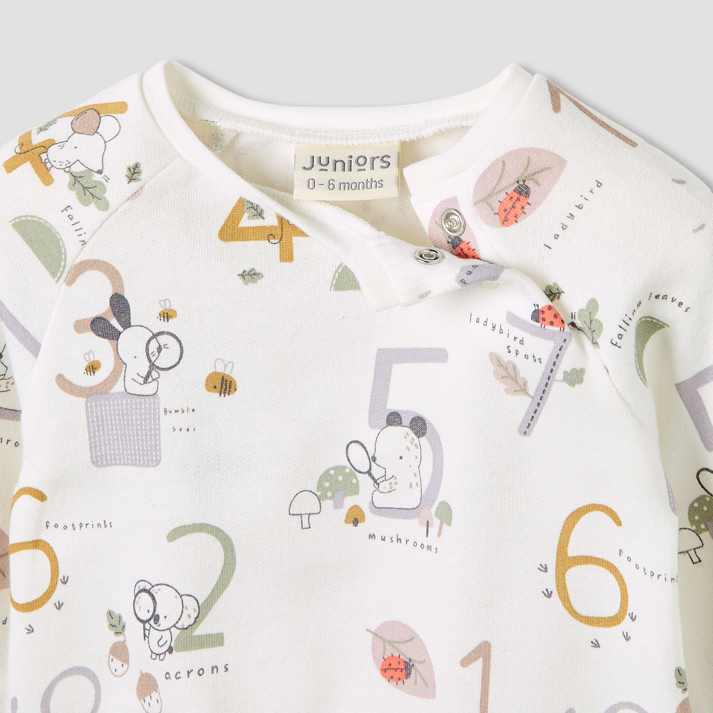 طقم بيجاما قطن بطبعات وياقة مستديرة وأكمام طويلة من جونيورز-baby-boys-clothing-winterwear-setsandcoords-image-4