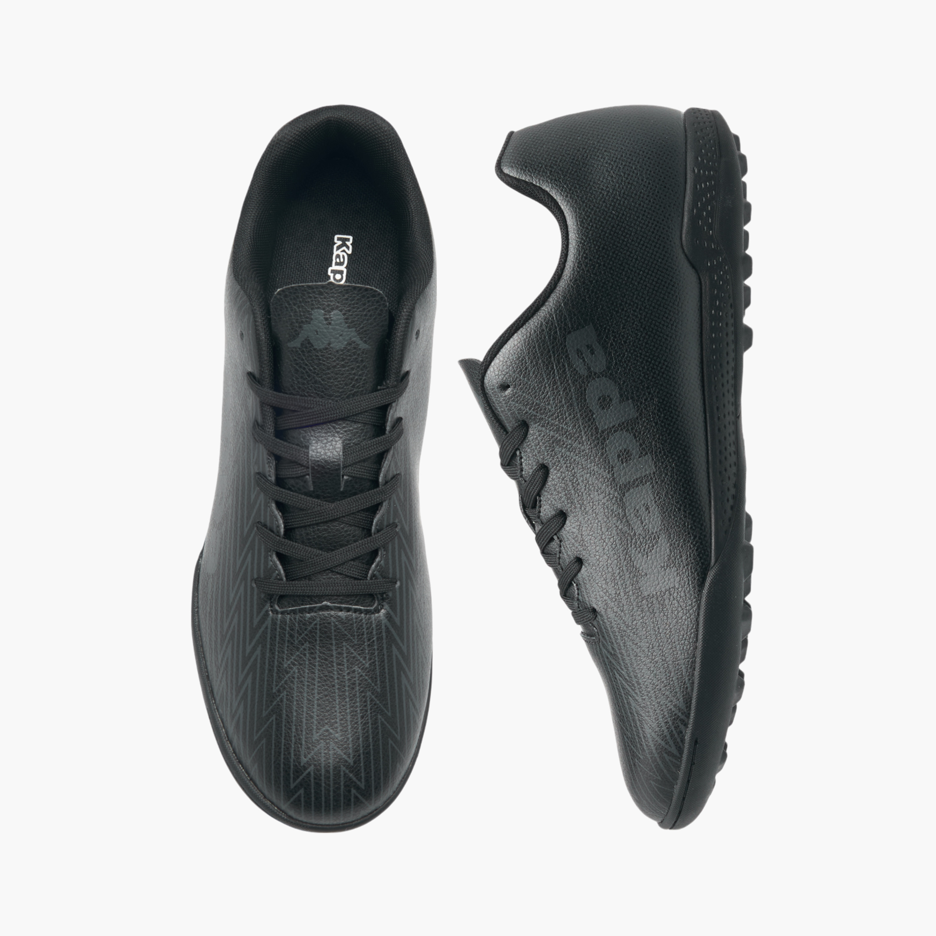 Kappa Men's Logo Print Lace-Up Football Turf Shoes-sports-men-shoes-image-1