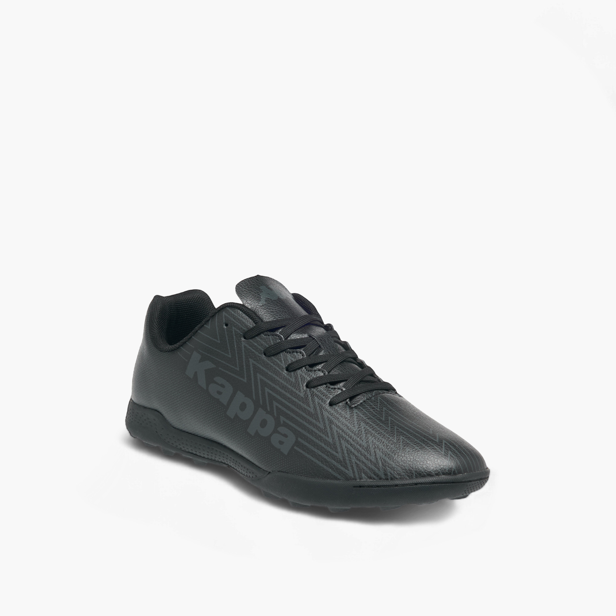 Kappa Men's Logo Print Lace-Up Football Turf Shoes-sports-men-shoes-image-2