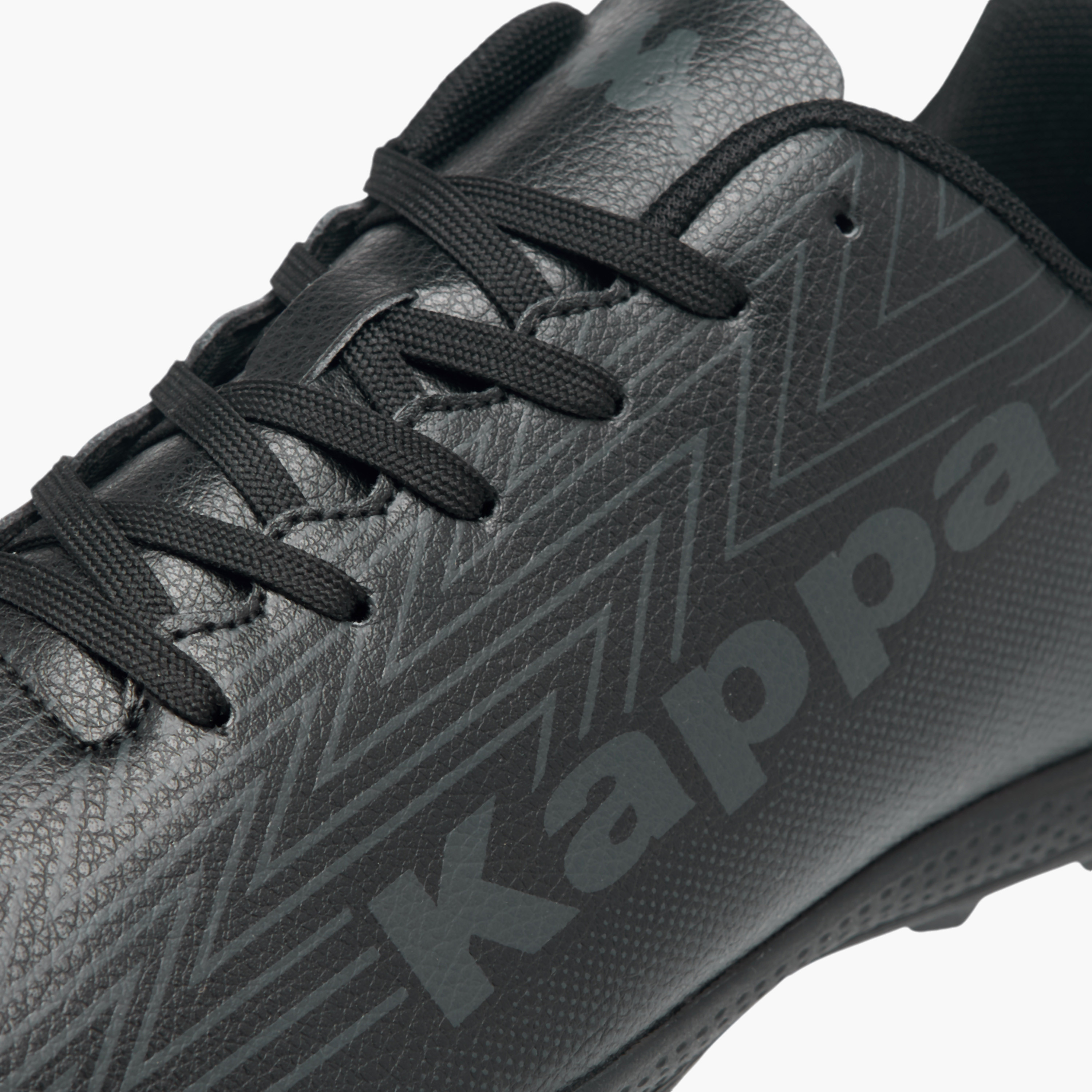 Kappa Men's Logo Print Lace-Up Football Turf Shoes-sports-men-shoes-image-5