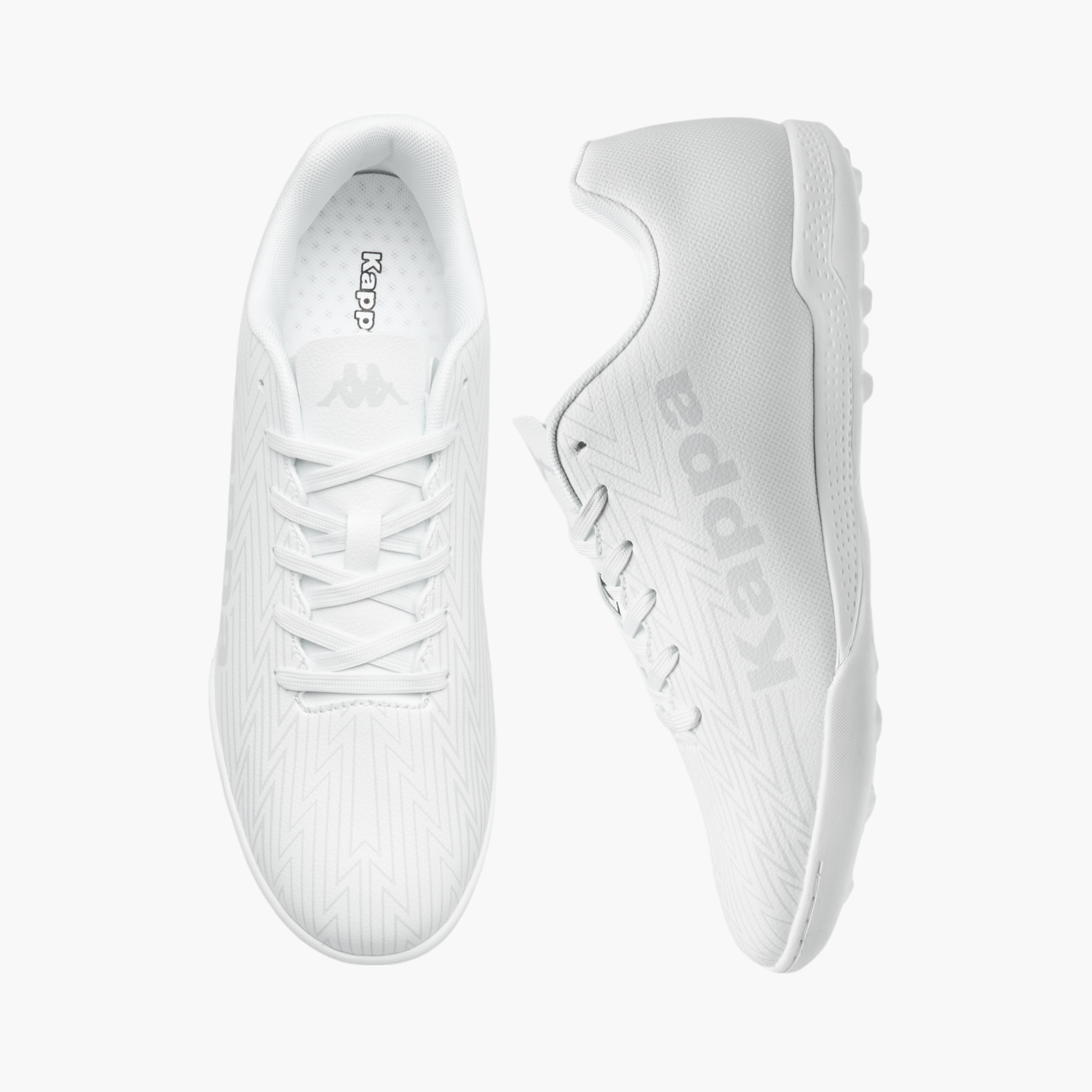 Kappa Men's Logo Print Lace-Up Football Turf Shoes-sports-men-shoes-image-6