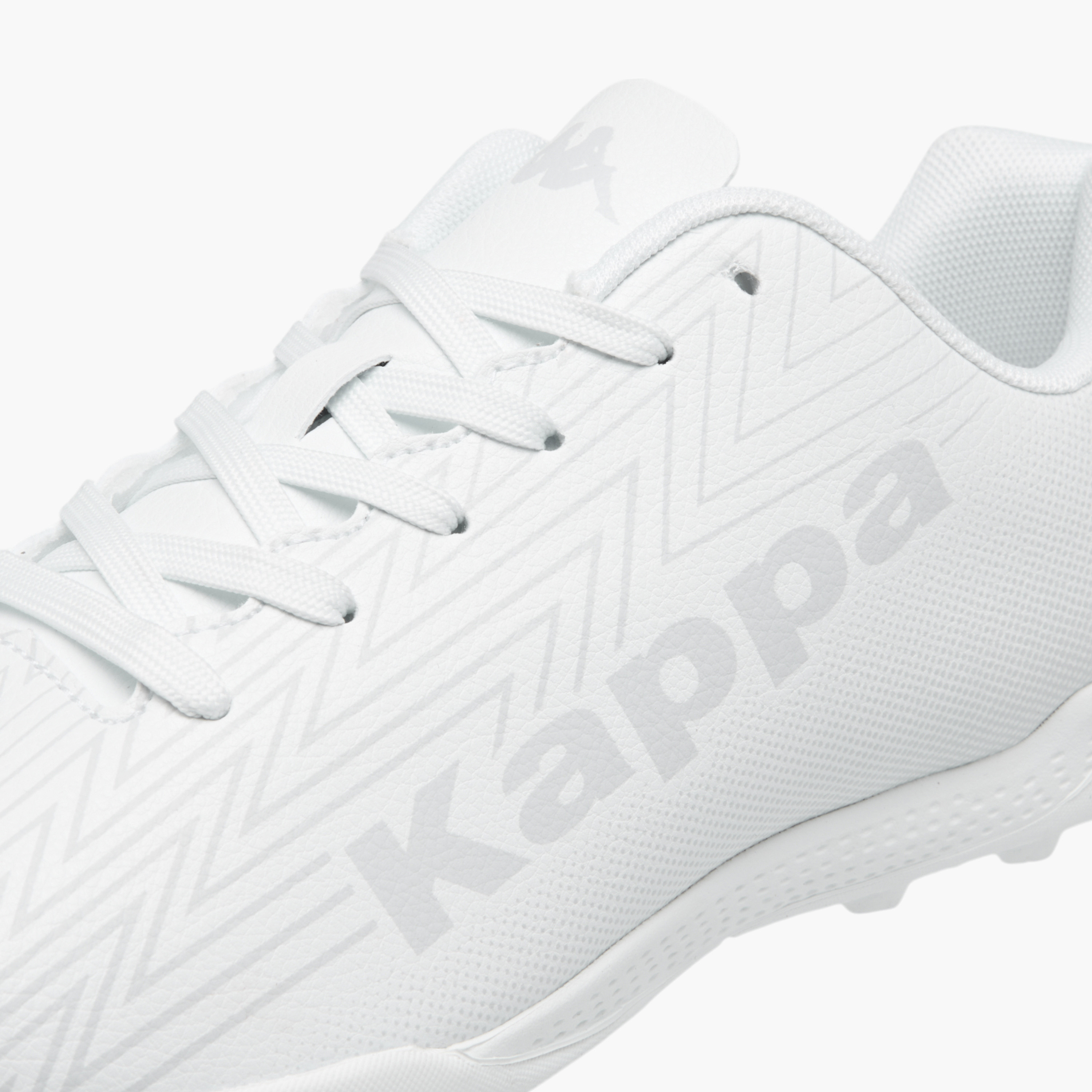 Kappa Men's Logo Print Lace-Up Football Turf Shoes-sports-men-shoes-image-9