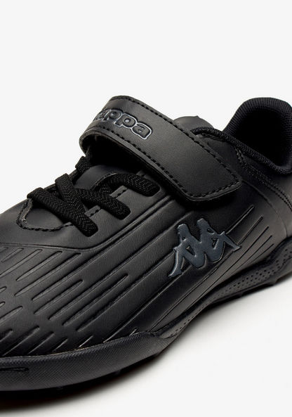 Kappa Boys' Football Shoes with Hook and Loop Closure