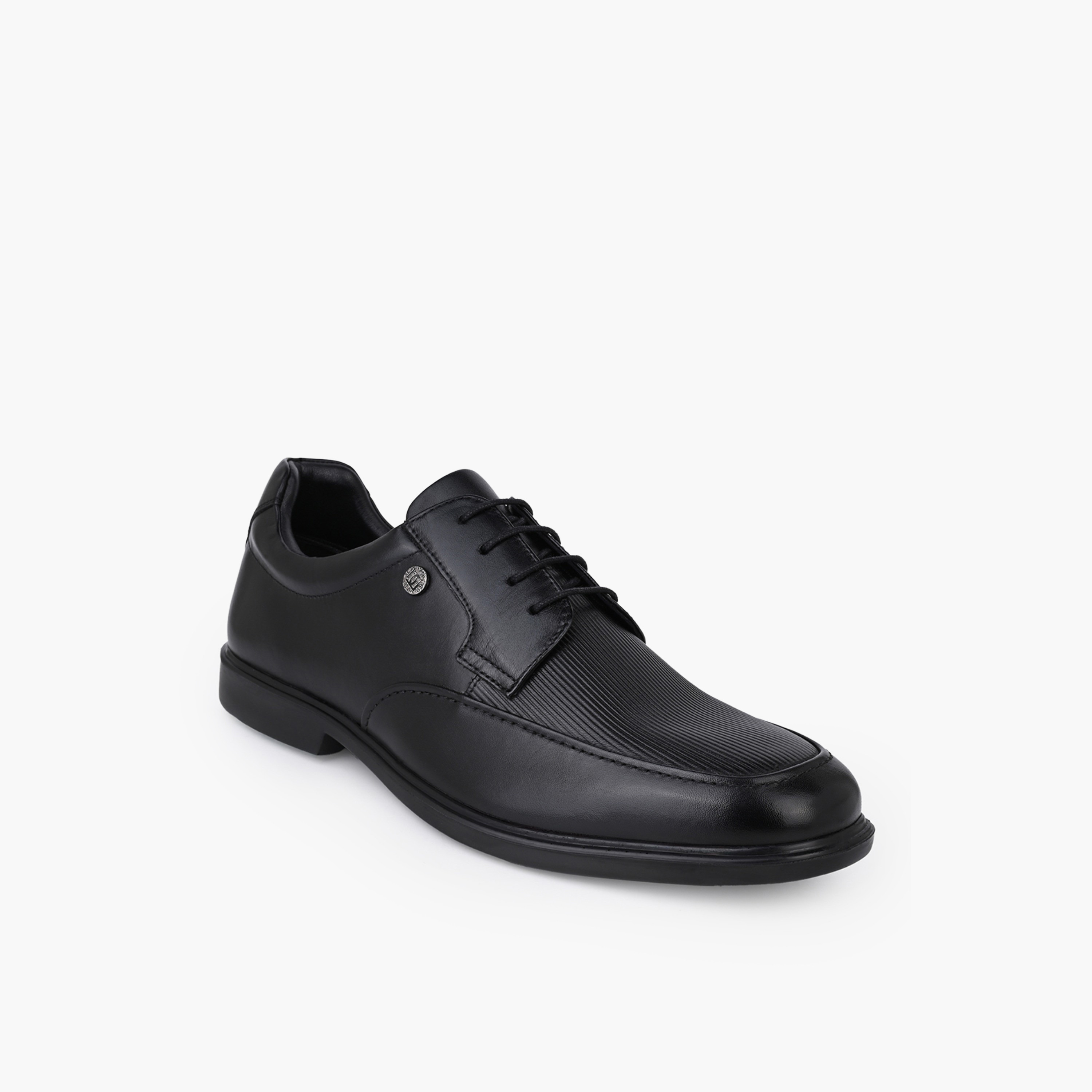 Duchini Men Lace-Up Leather Derby Shoes-men-shoes-formalshoes-image-2