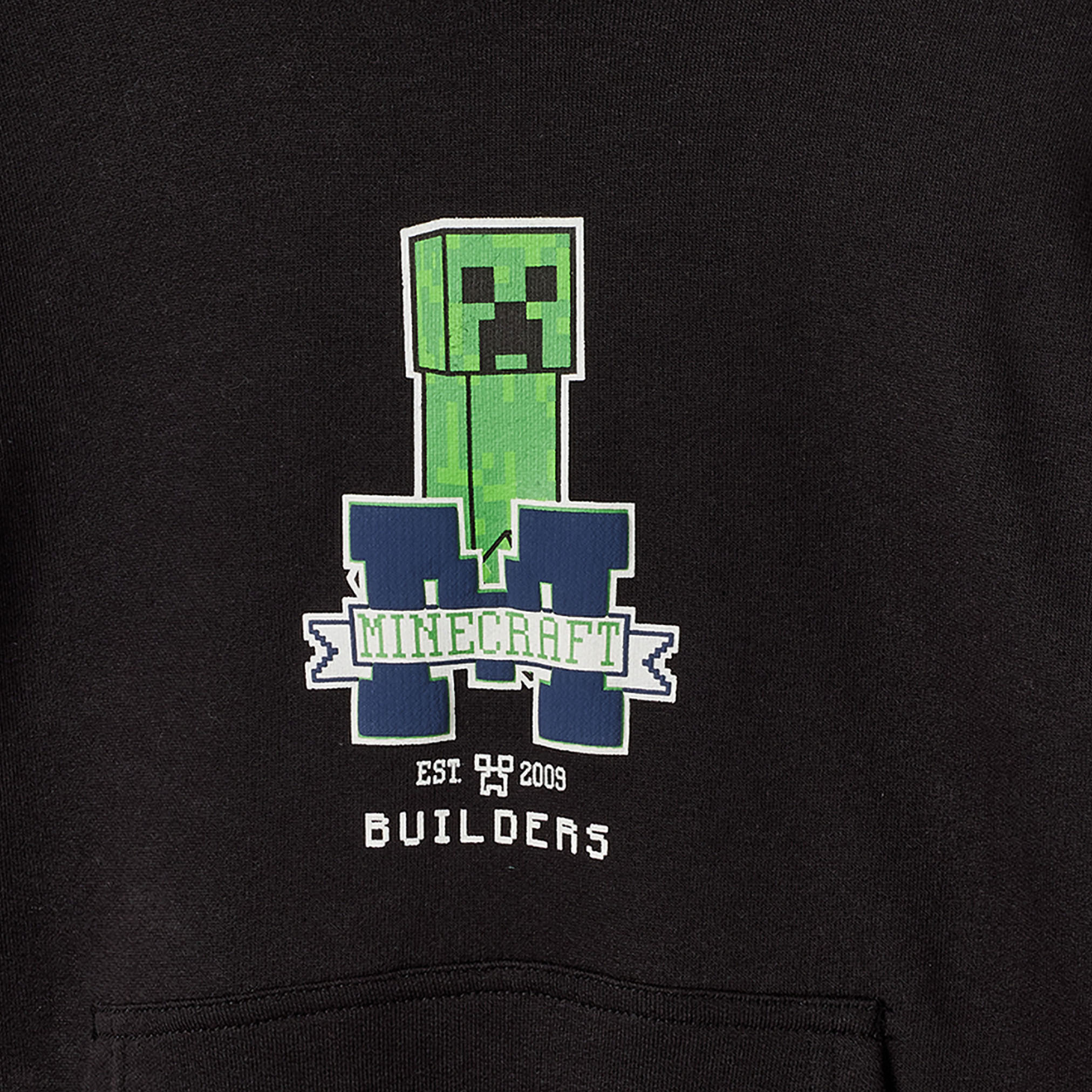 Minecraft Hooded Sweatshirt with Long Sleeves-boys-clothing-winterwear-sweatshirts-image-4