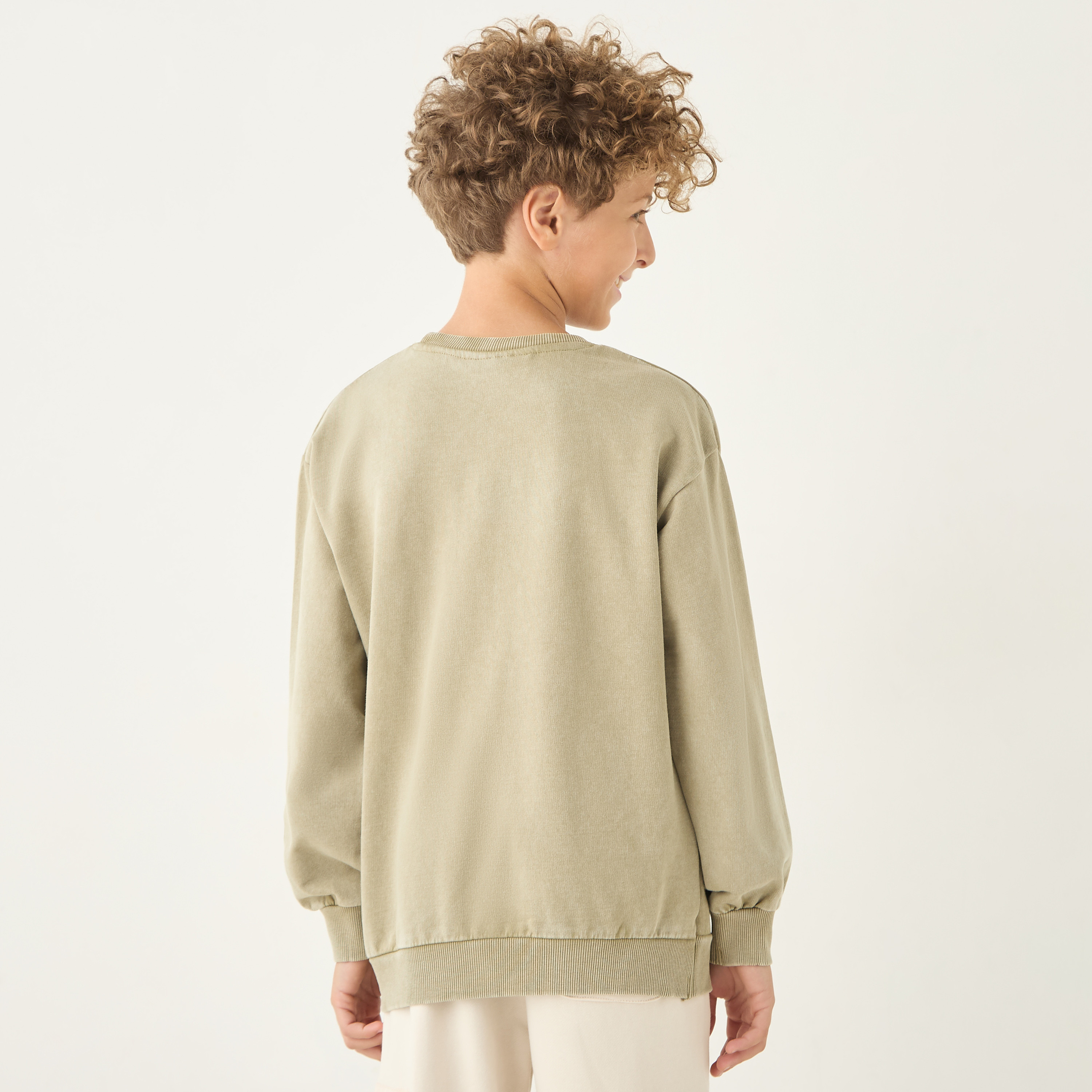 Pokemon Print Crew Neck Sweatshirt with Long Sleeves-boys-clothing-jumpersandcardigans-image-3