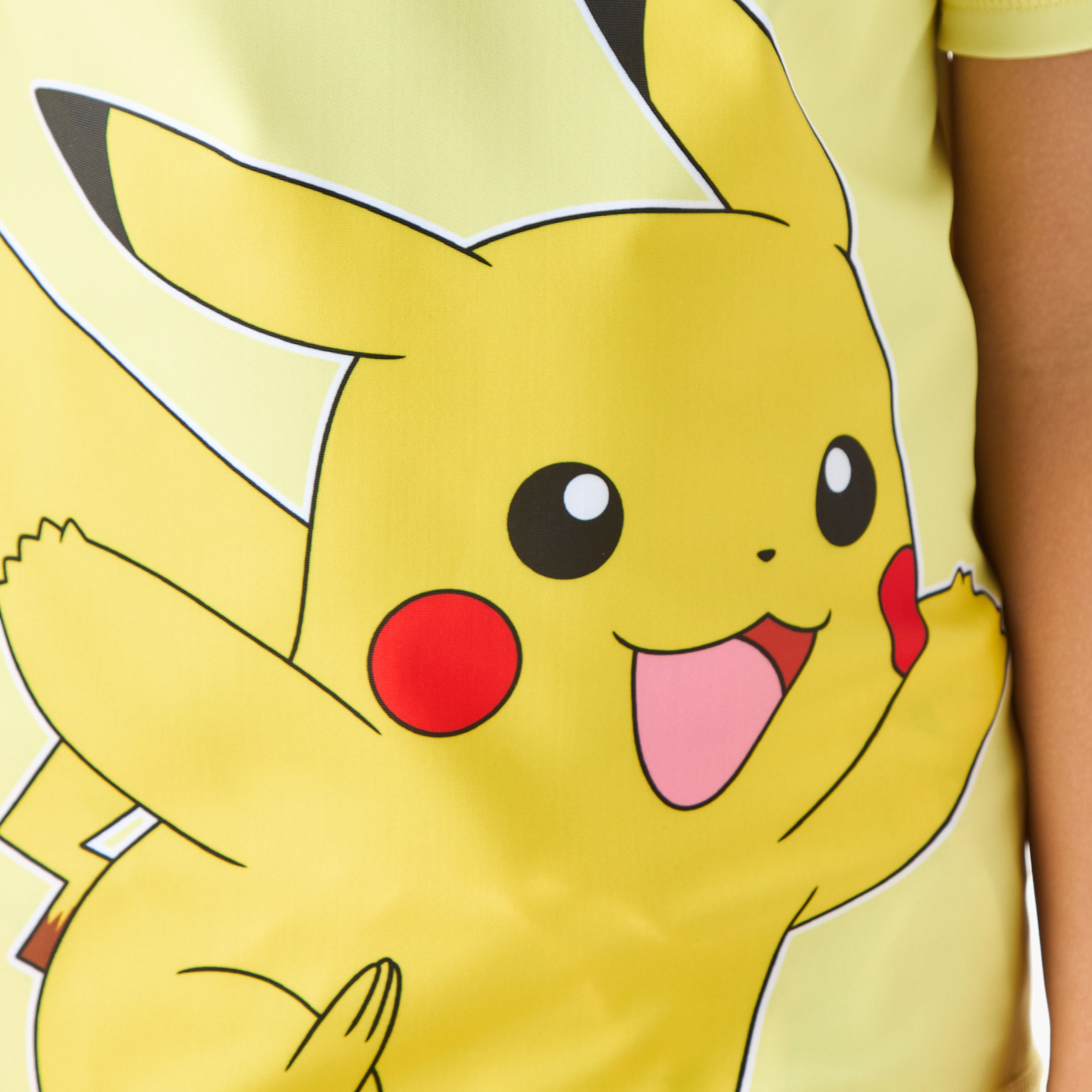 Pokemon Printed Rashguard and Swim Shorts Set-boys-clothing-swimwear-image-7