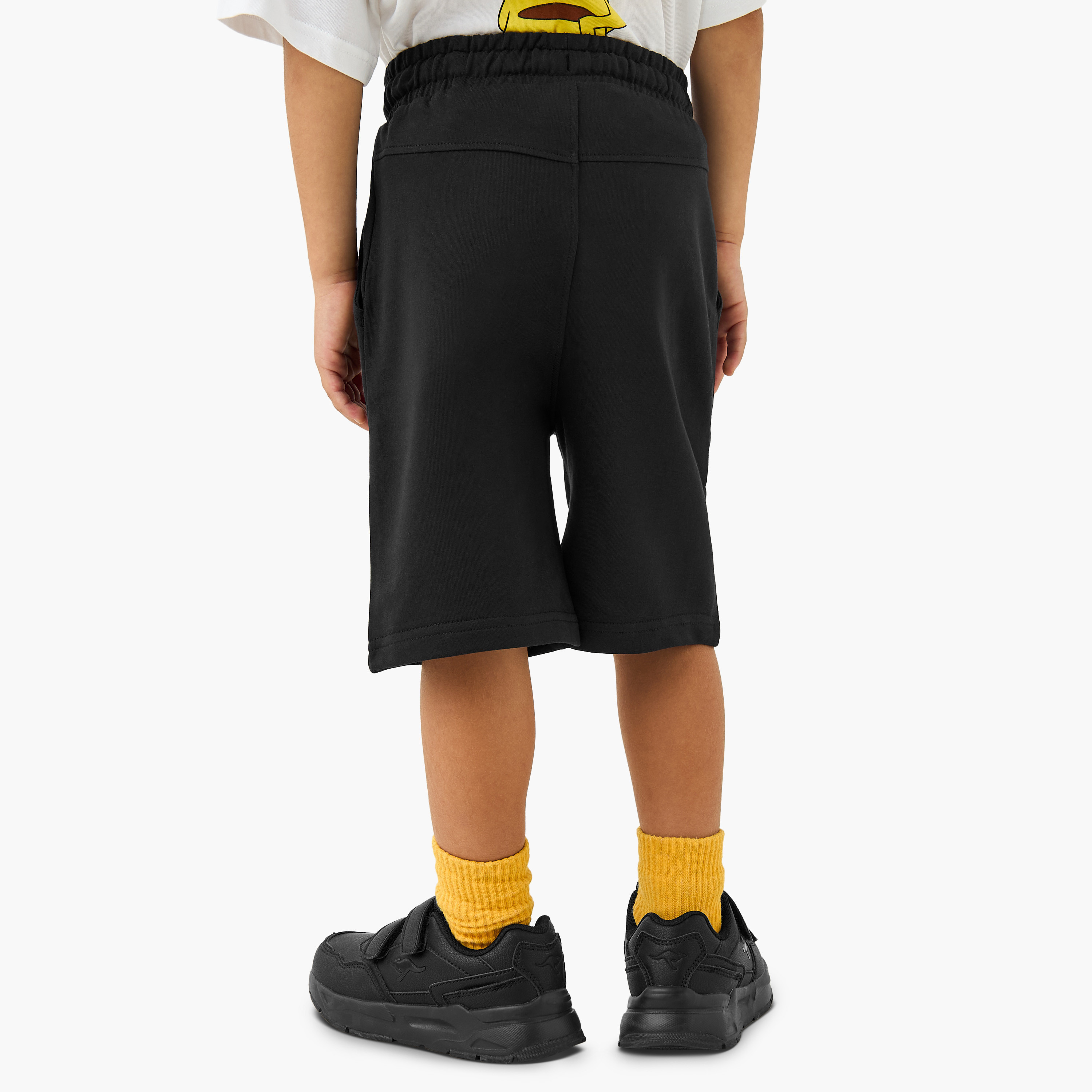 Pokemon Print Shorts with Drawstring Closure and Pockets-boys-clothing-bottoms-shorts-image-3