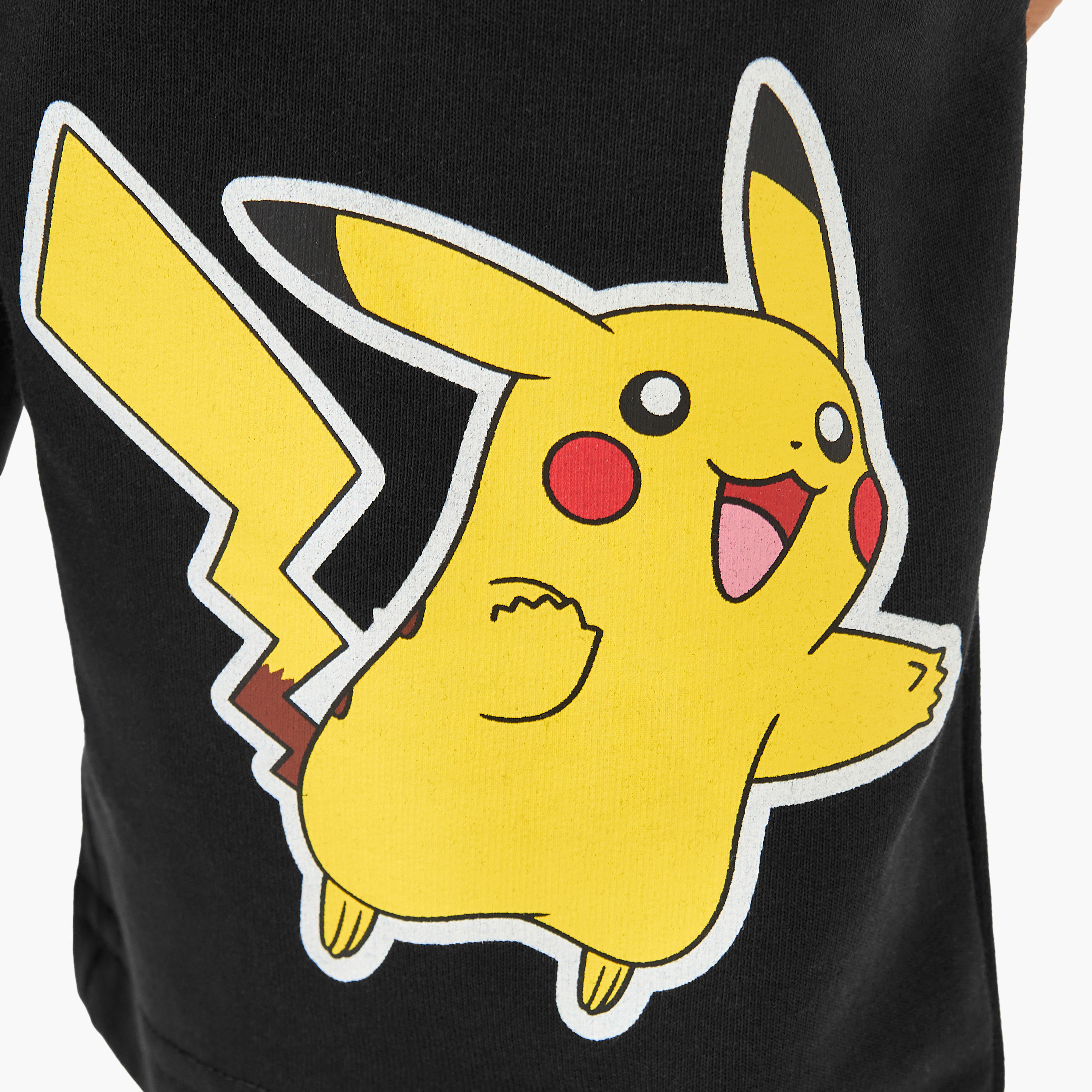 Pokemon Print Shorts with Drawstring Closure and Pockets-boys-clothing-bottoms-shorts-image-5