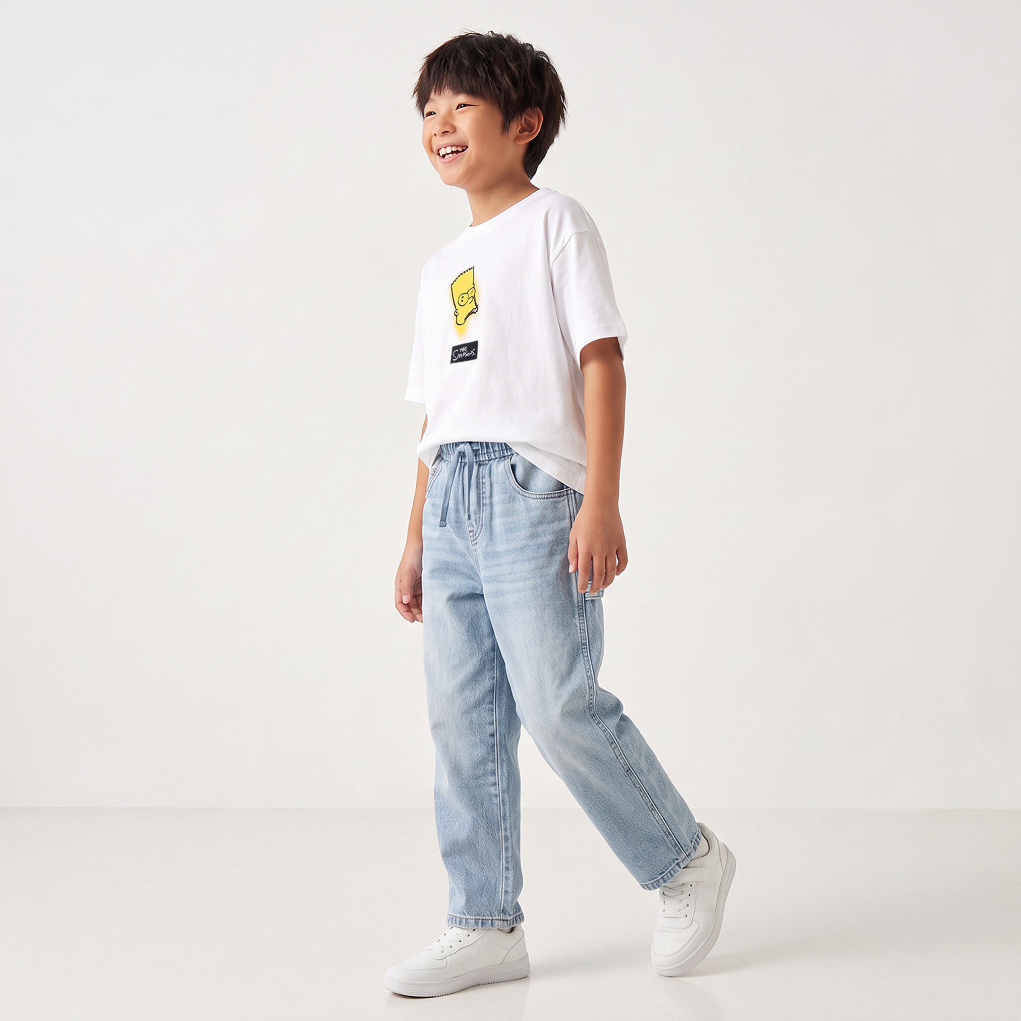 Disney Crew Neck Short Sleeves T-shirt with Bart Simpson Print-boys-clothing-tshirtsandpolos-image-6