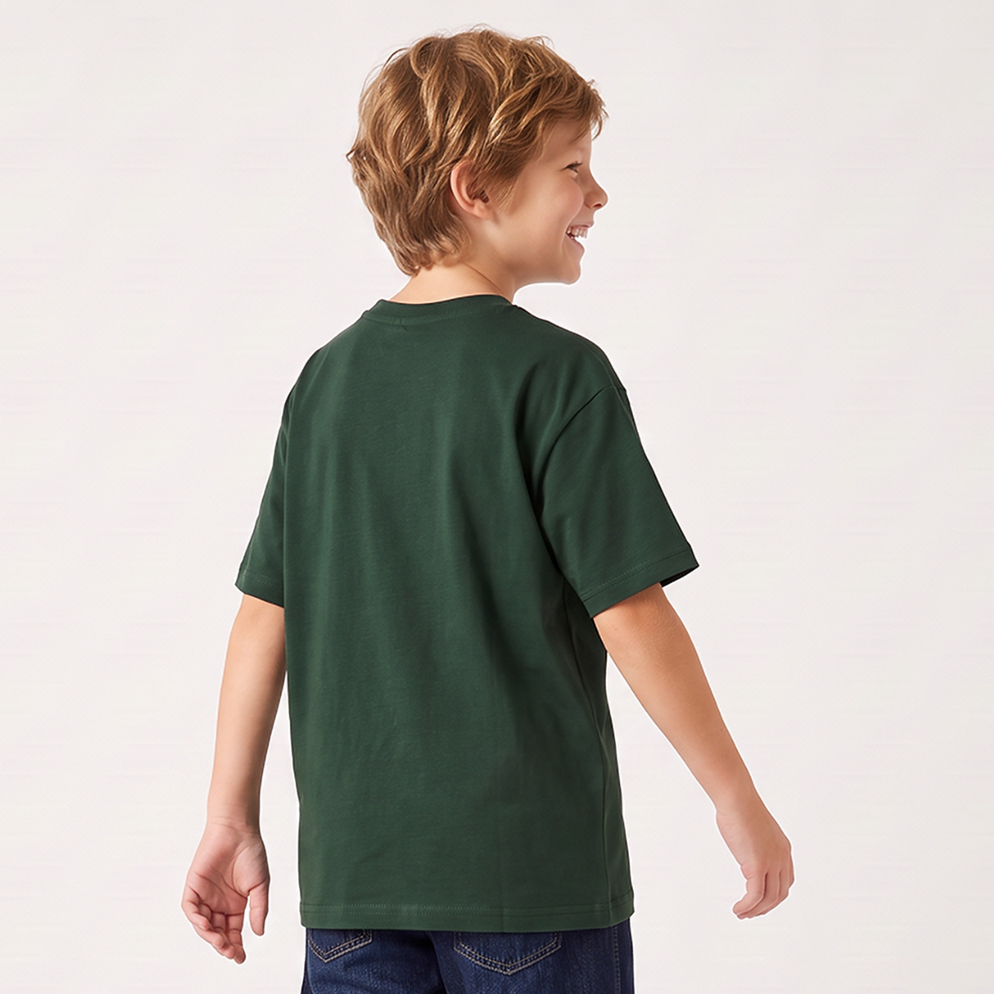 Disney Crew Neck Short Sleeves T-shirt with Simpsons Embroidery-boys-clothing-tshirtsandpolos-image-3