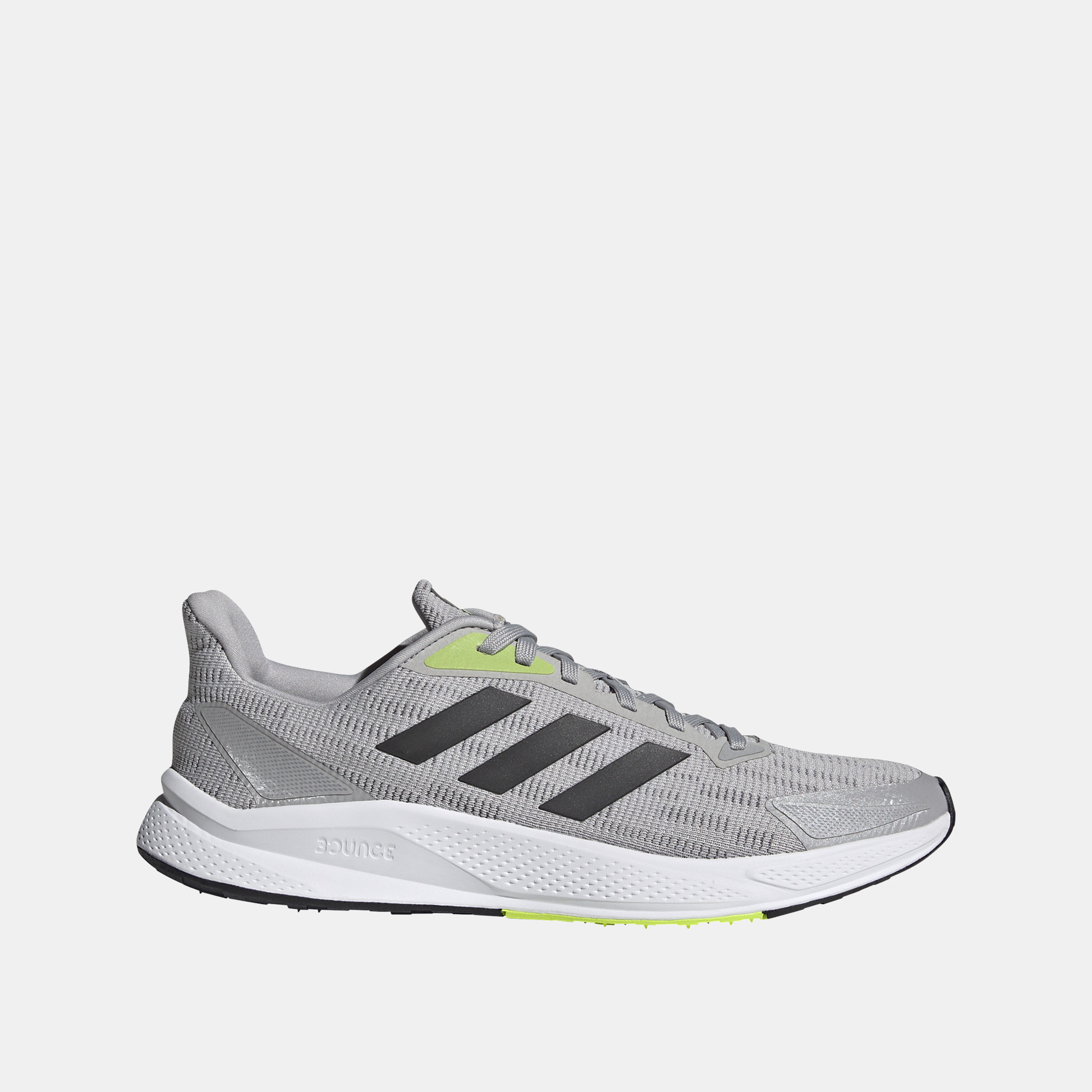 Adidas textured shop lace-up running shoes