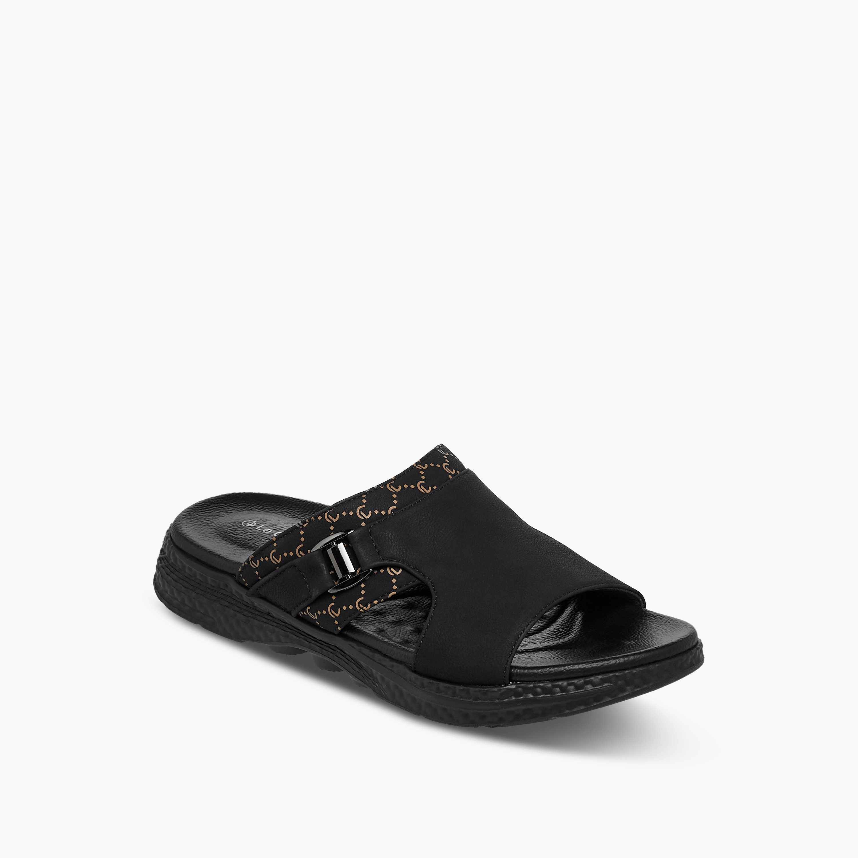 Le Confort Panelled Slip-On Sandals-men-shoes-sandals-image-2