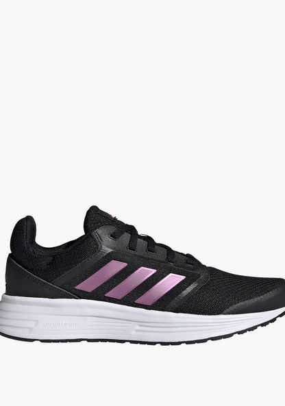 Adidas Textured Lace-Up Running Shoes - Galaxy 5