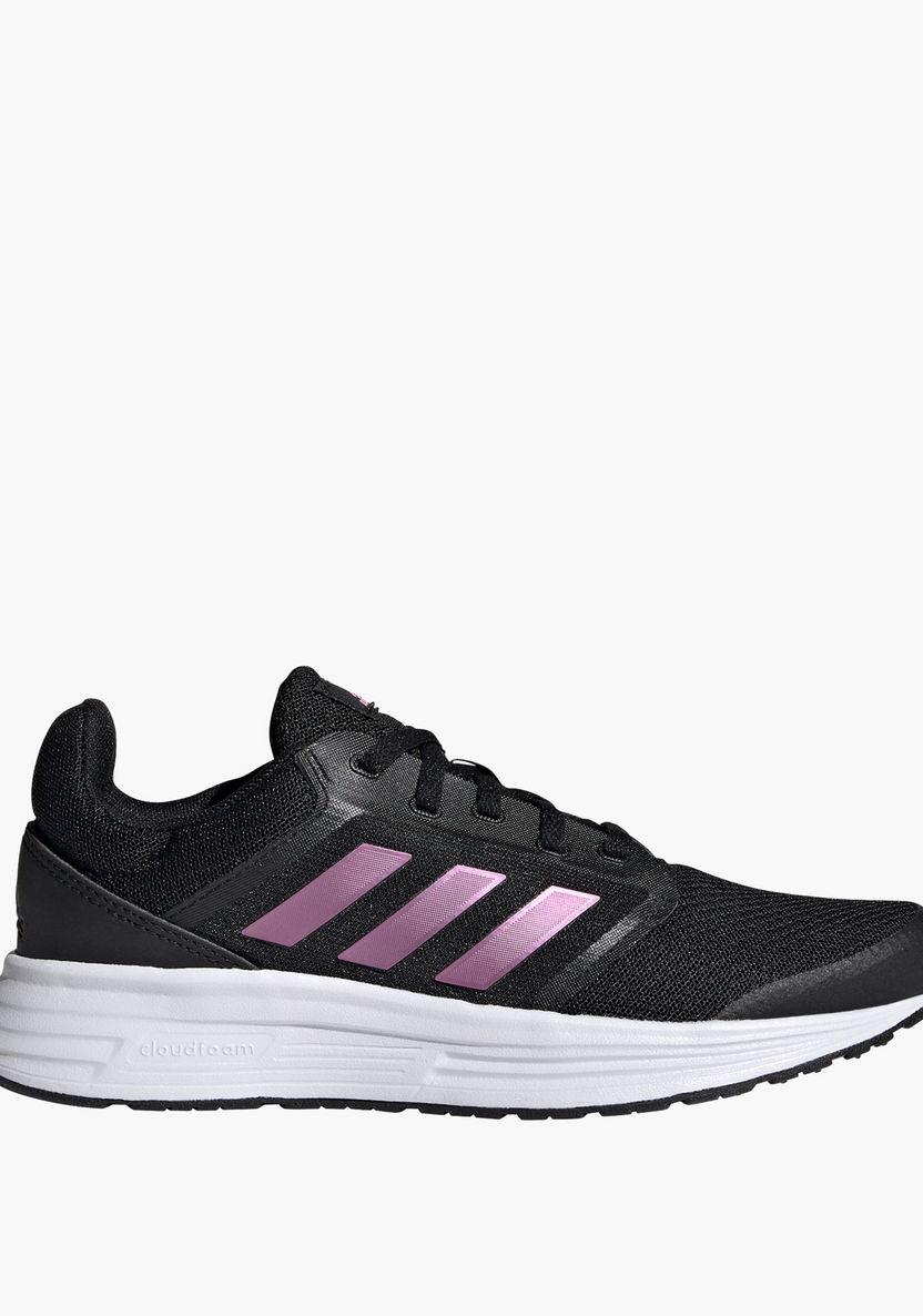 Adidas Textured Lace-Up Running Shoes - Galaxy 5-Women%27s Sports Shoes-image-0