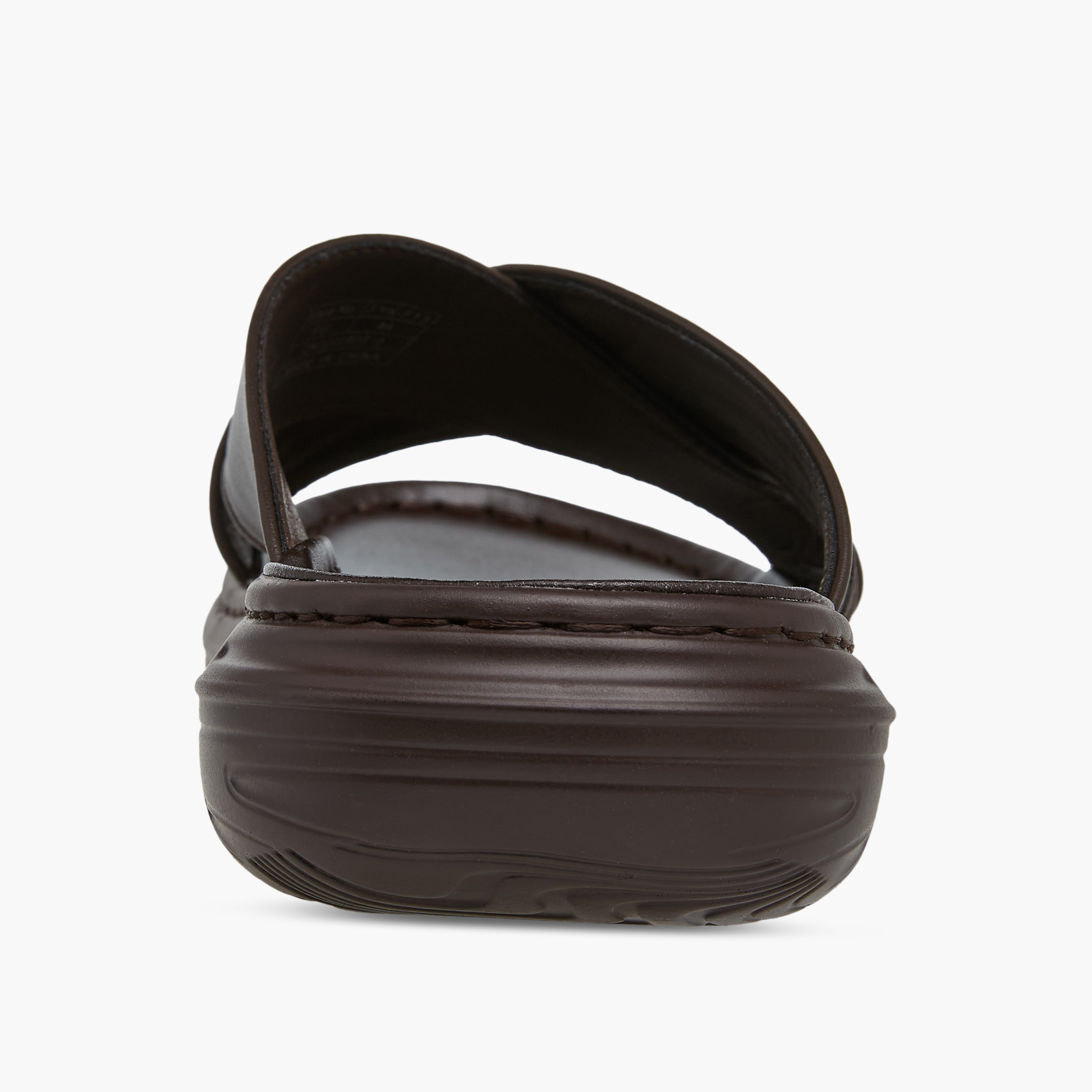 Le Confort Logo Embossed Cross Strap Slip-On Sandals-men-shoes-sandals-image-5