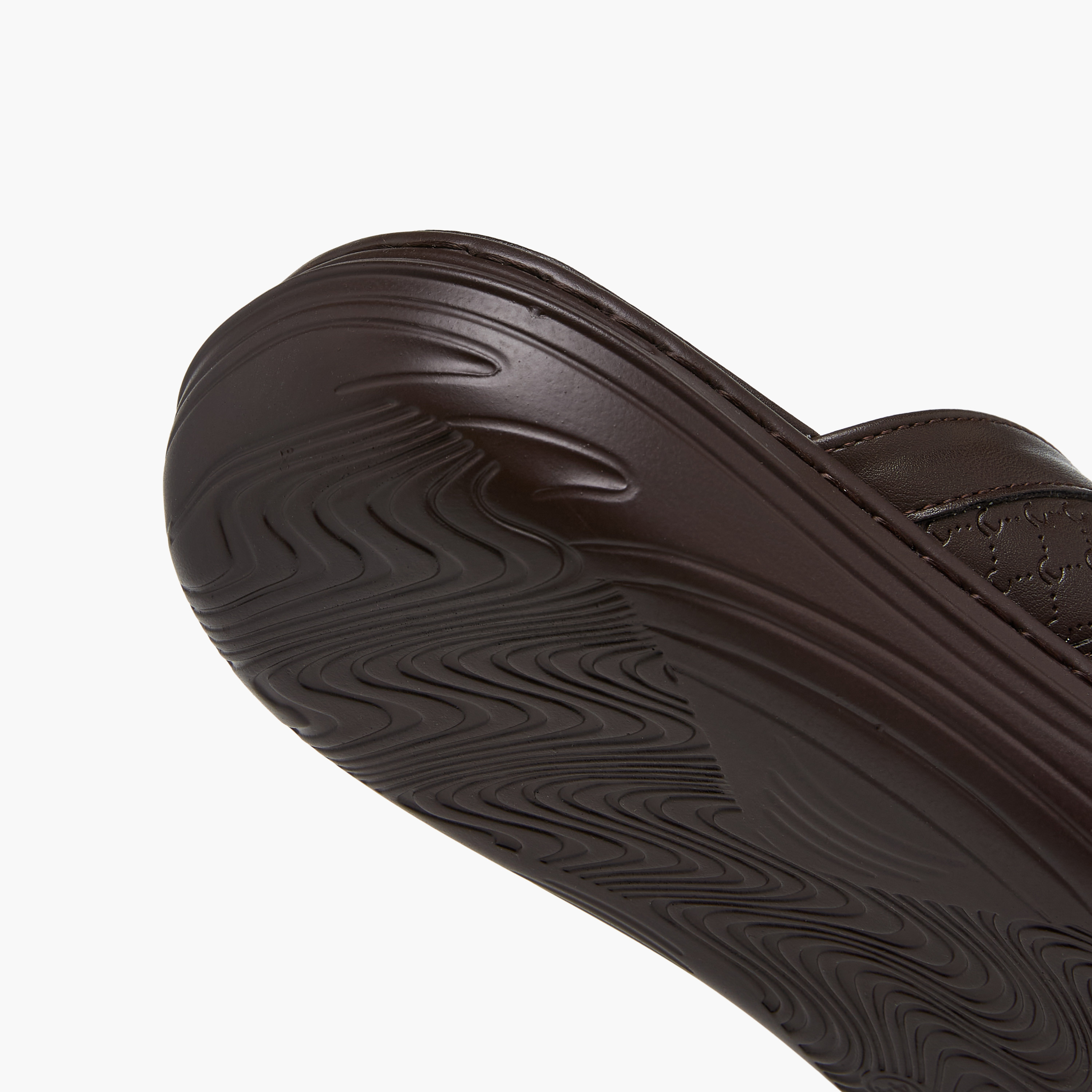 Le Confort Logo Embossed Cross Strap Slip-On Sandals-men-shoes-sandals-image-6