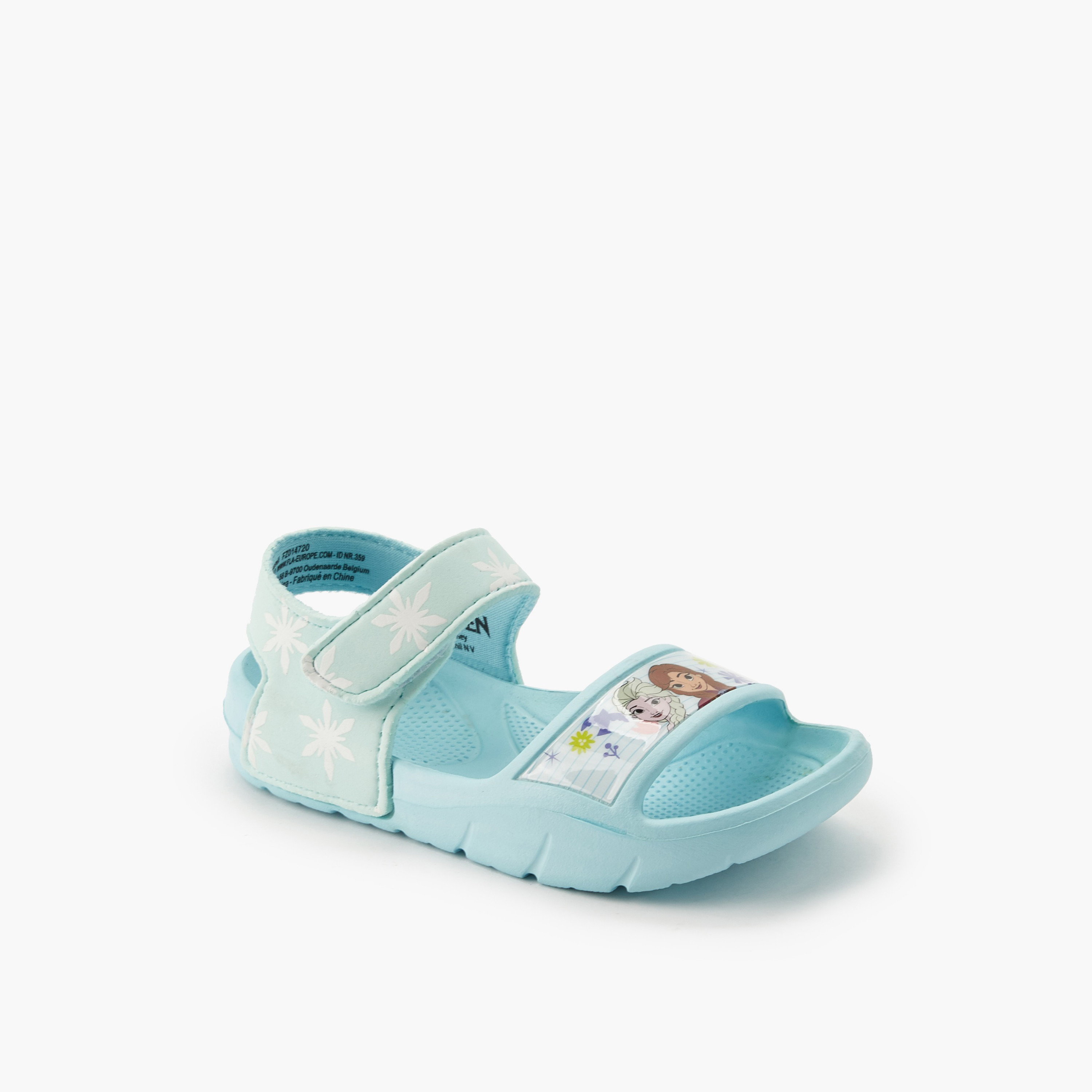 صندل ديزني فروزن مريح للبنات بشريط لاصق-girls-shoes-sandals-image-2