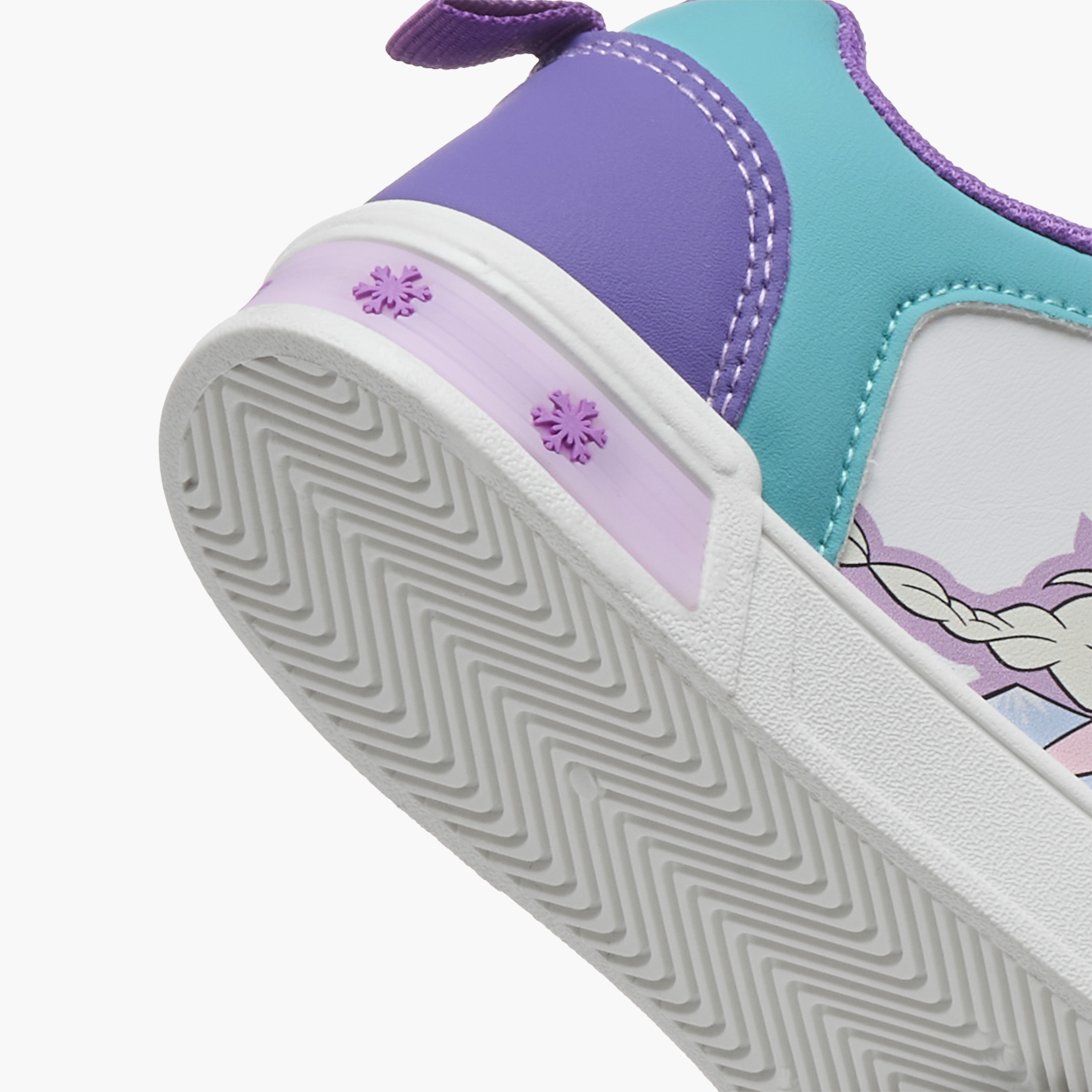 Disney Girls Frozen Hook & Loop Light-Up Ankle Sneakers-girls-shoes-sneakers-image-5