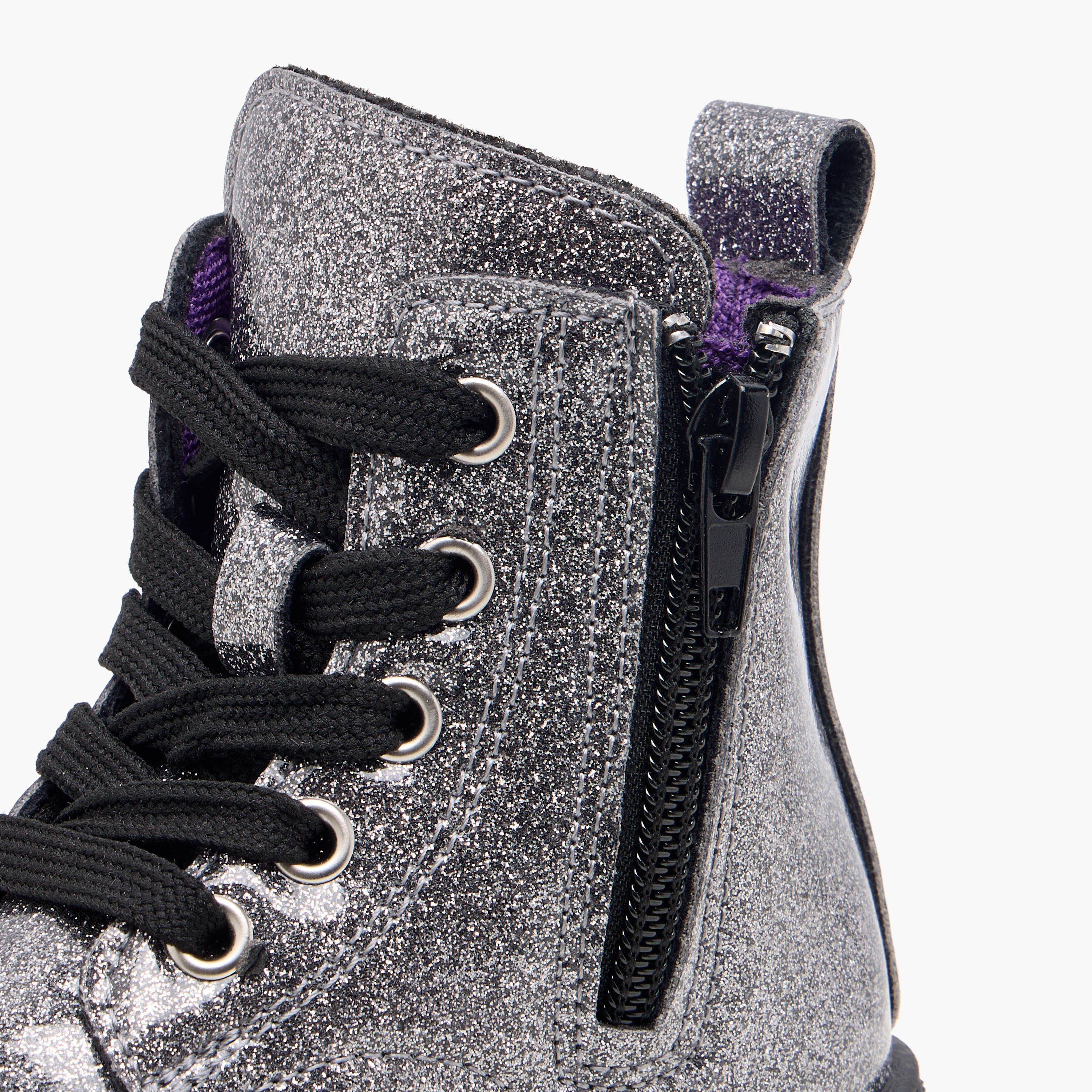 Disney Frozen Print Ankle Boots with Zip Closure-girls-shoes-boots-image-6