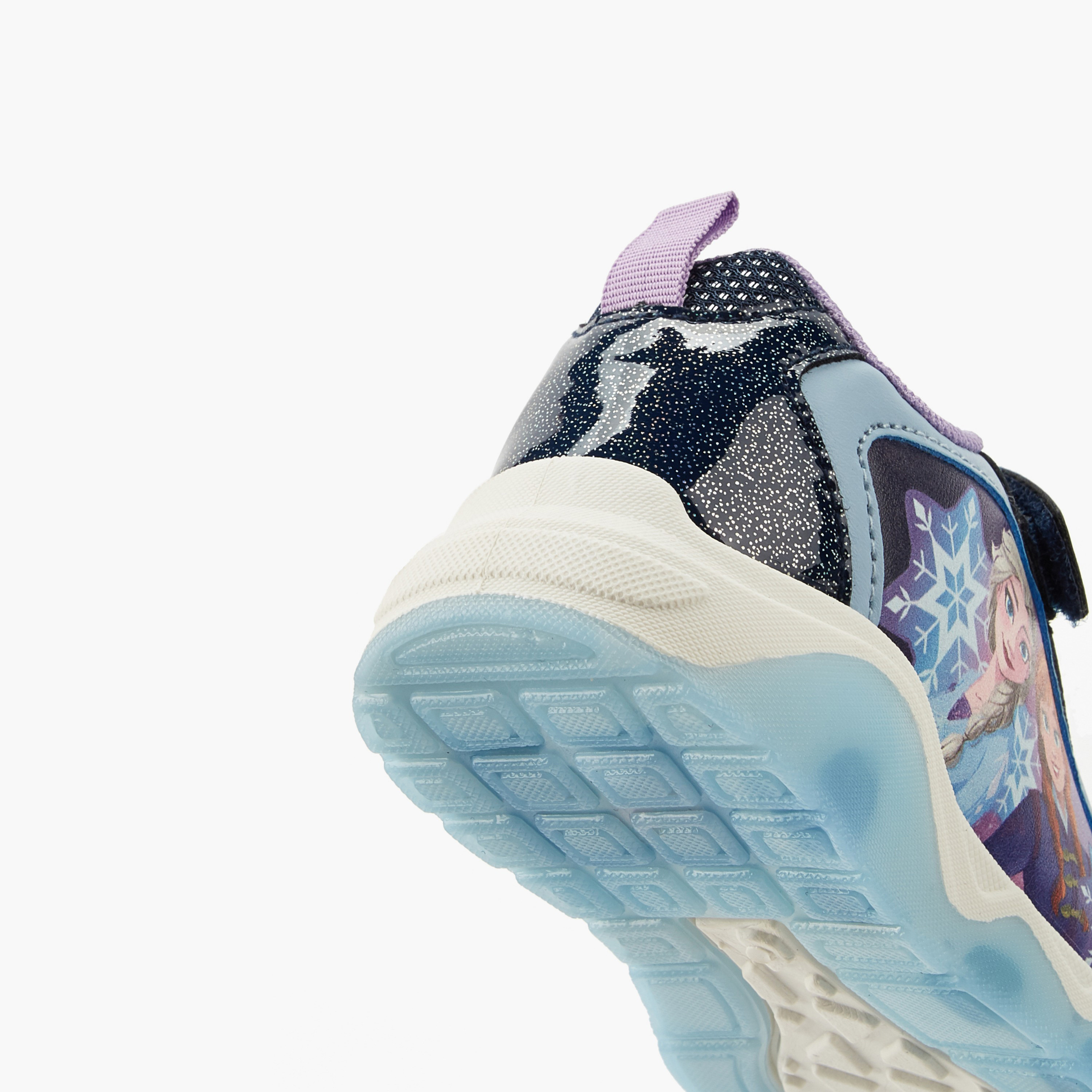 حذاء سنيكرز طول الكاحل مضيء بطبعات فروزن للبنات من ديزني-girls-shoes-sneakers-image-5