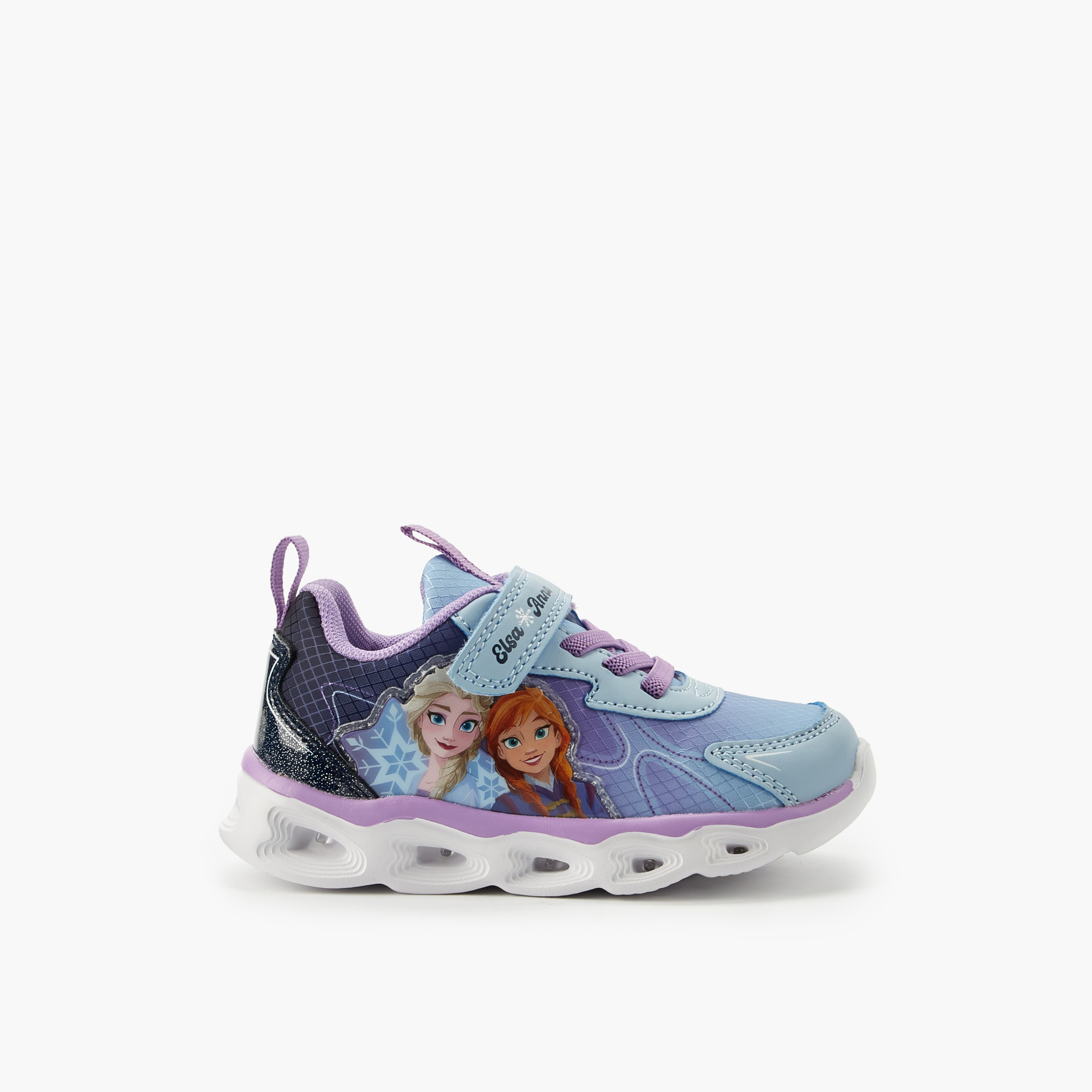 حذاء سنيكرز مضيء للفتيات بطبعات فروزن-girls-shoes-sneakers-image-3