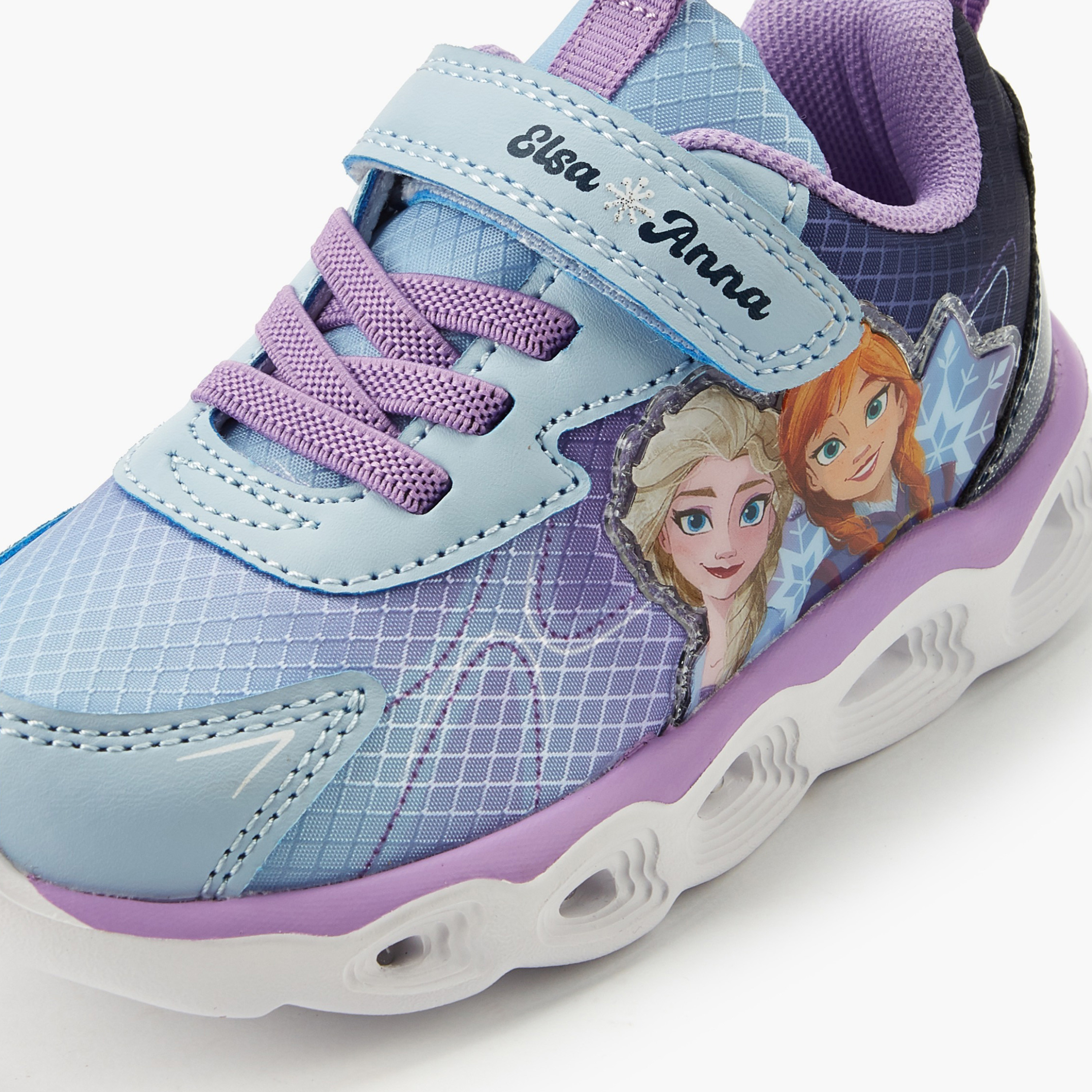 حذاء سنيكرز مضيء للفتيات بطبعات فروزن-girls-shoes-sneakers-image-4