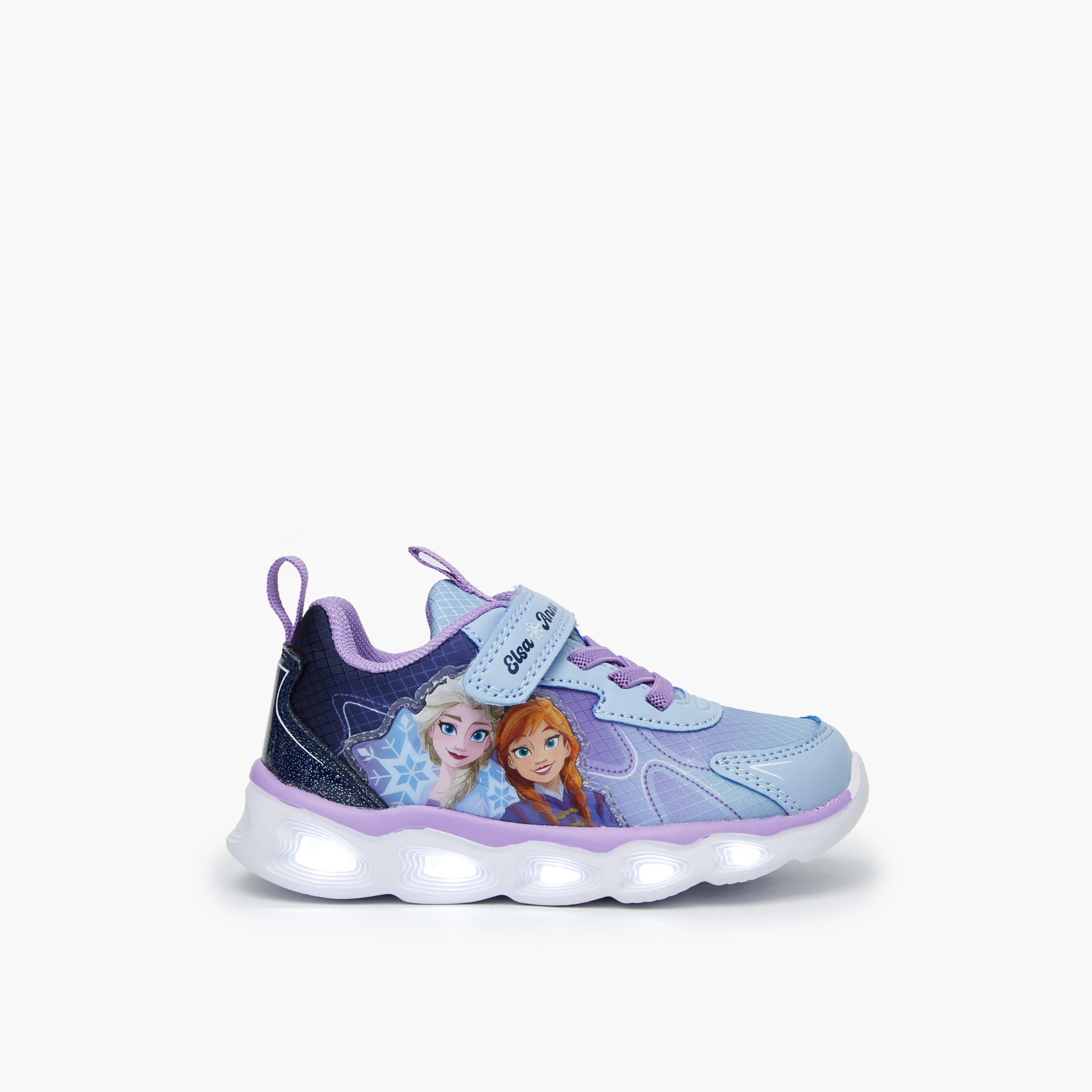 حذاء سنيكرز مضيء للفتيات بطبعات فروزن-girls-shoes-sneakers-image-6