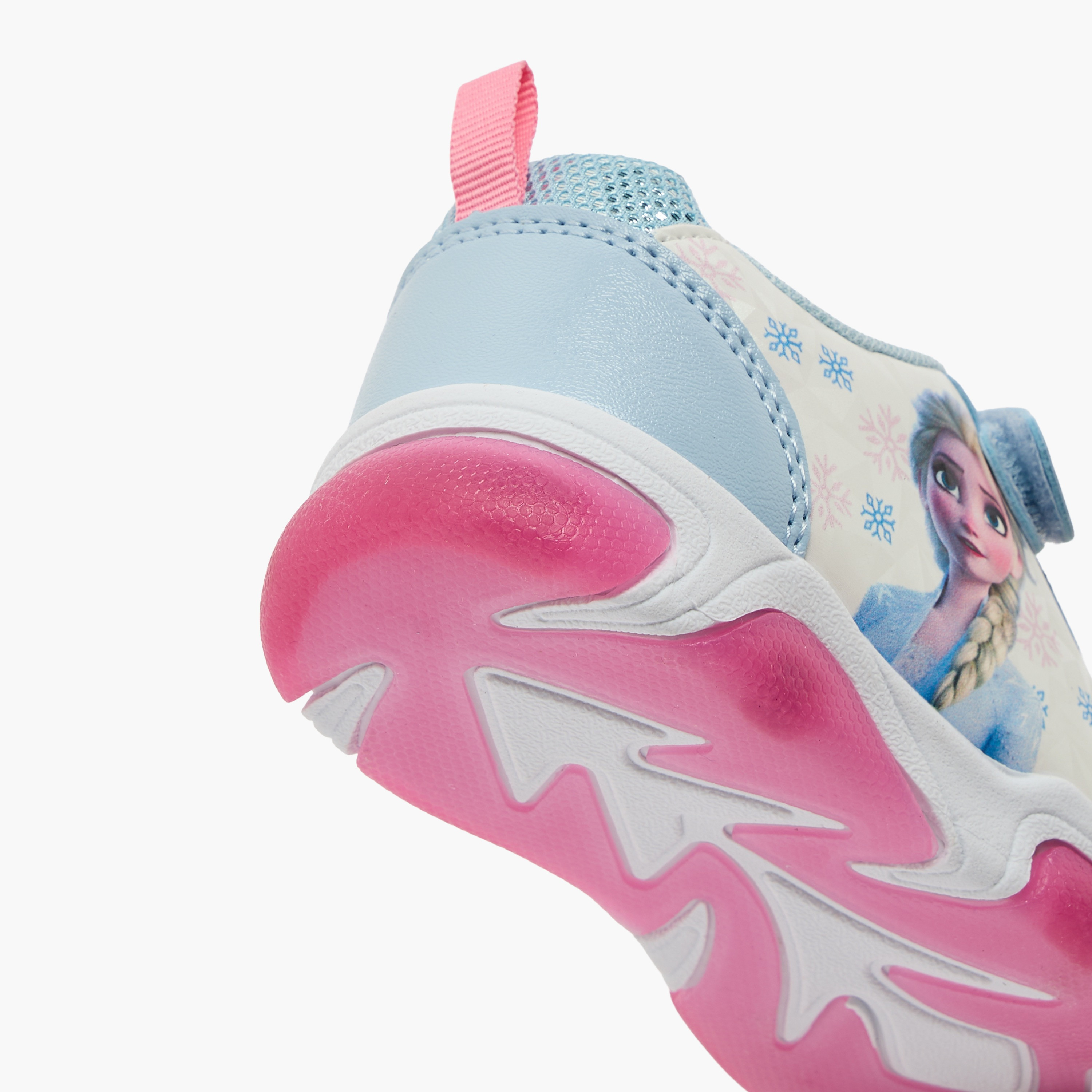 Disney Girls Elsa Print Light-Up Ankle Sneakers-girls-shoes-sneakers-image-5