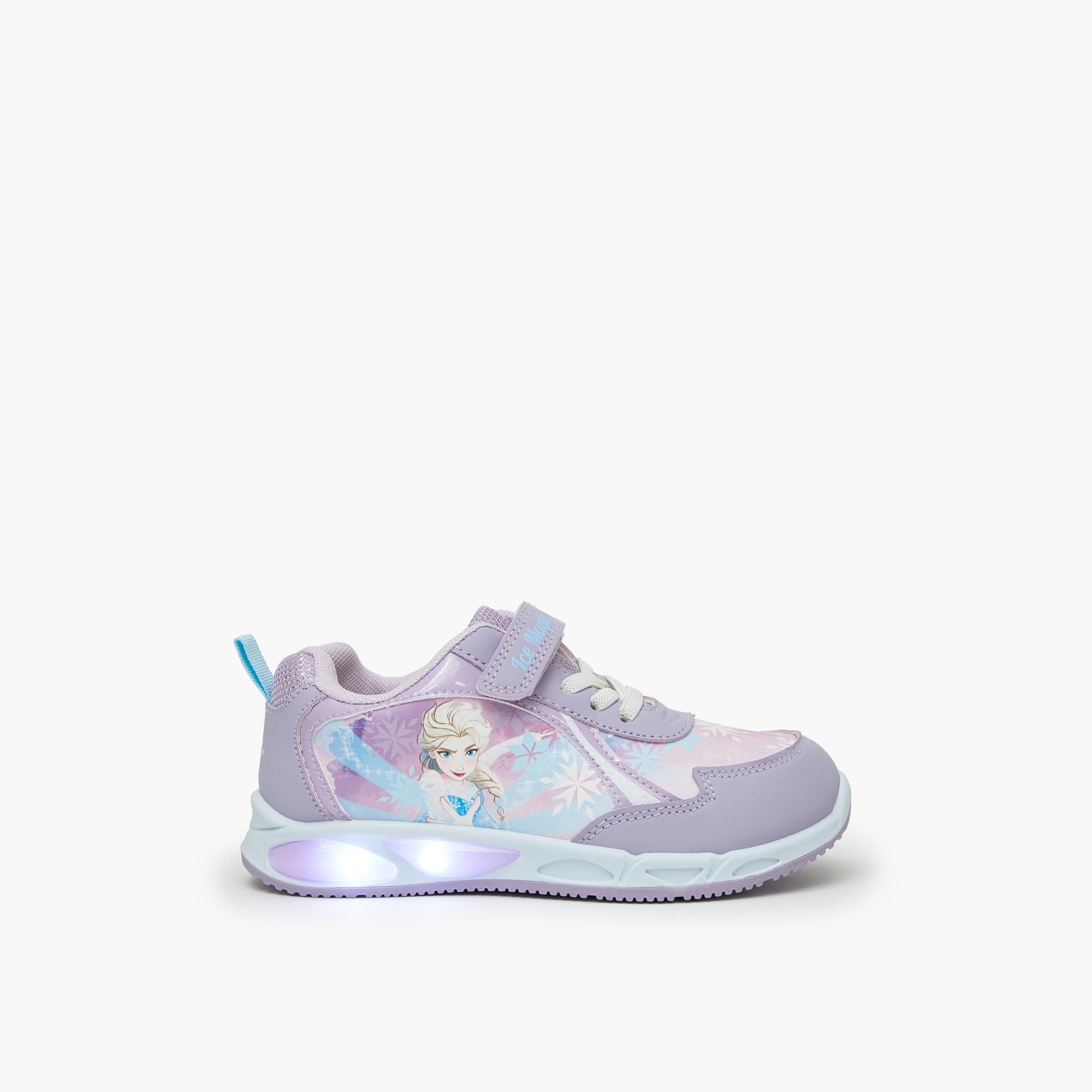 حذاء سنيكرز مضيء بطبعات إلسا للبنات من ديزني-girls-shoes-sneakers-image-6