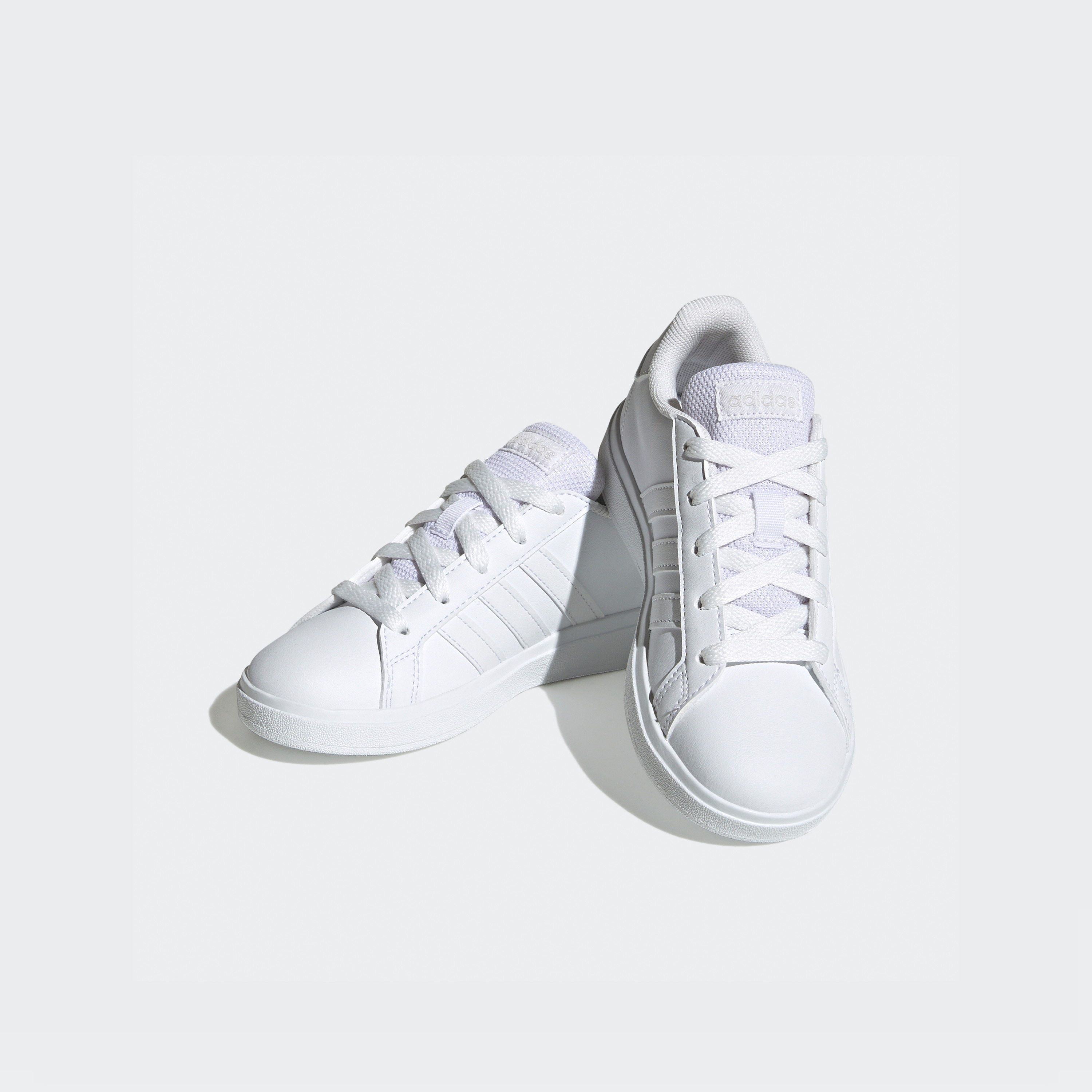 أديداس - حذاء رياضي جراند كورت لايف ستايل للتنس برباط FZ6158-boys-shoes-schoolshoes-image-1