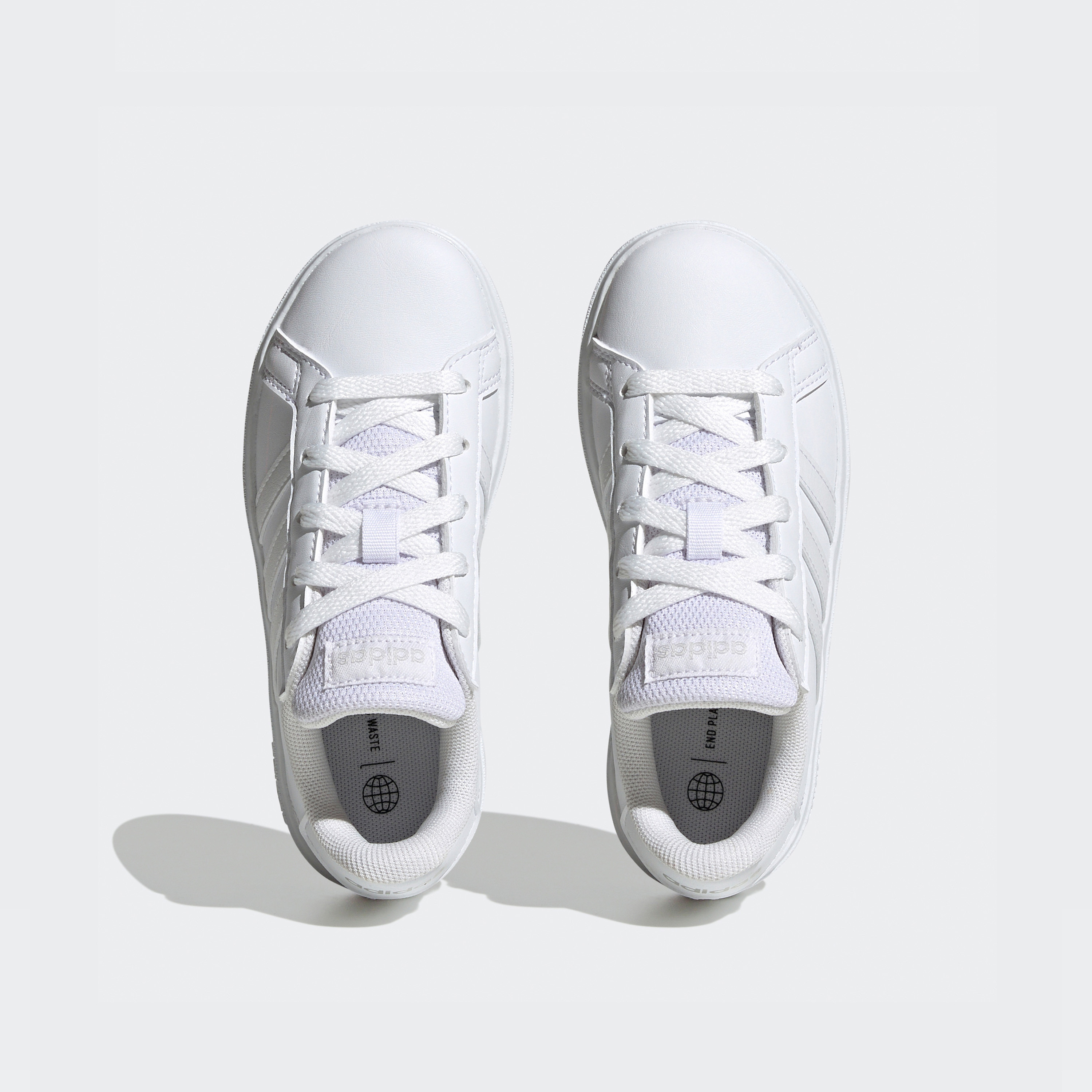 أديداس - حذاء رياضي جراند كورت لايف ستايل للتنس برباط FZ6158-boys-shoes-schoolshoes-image-4