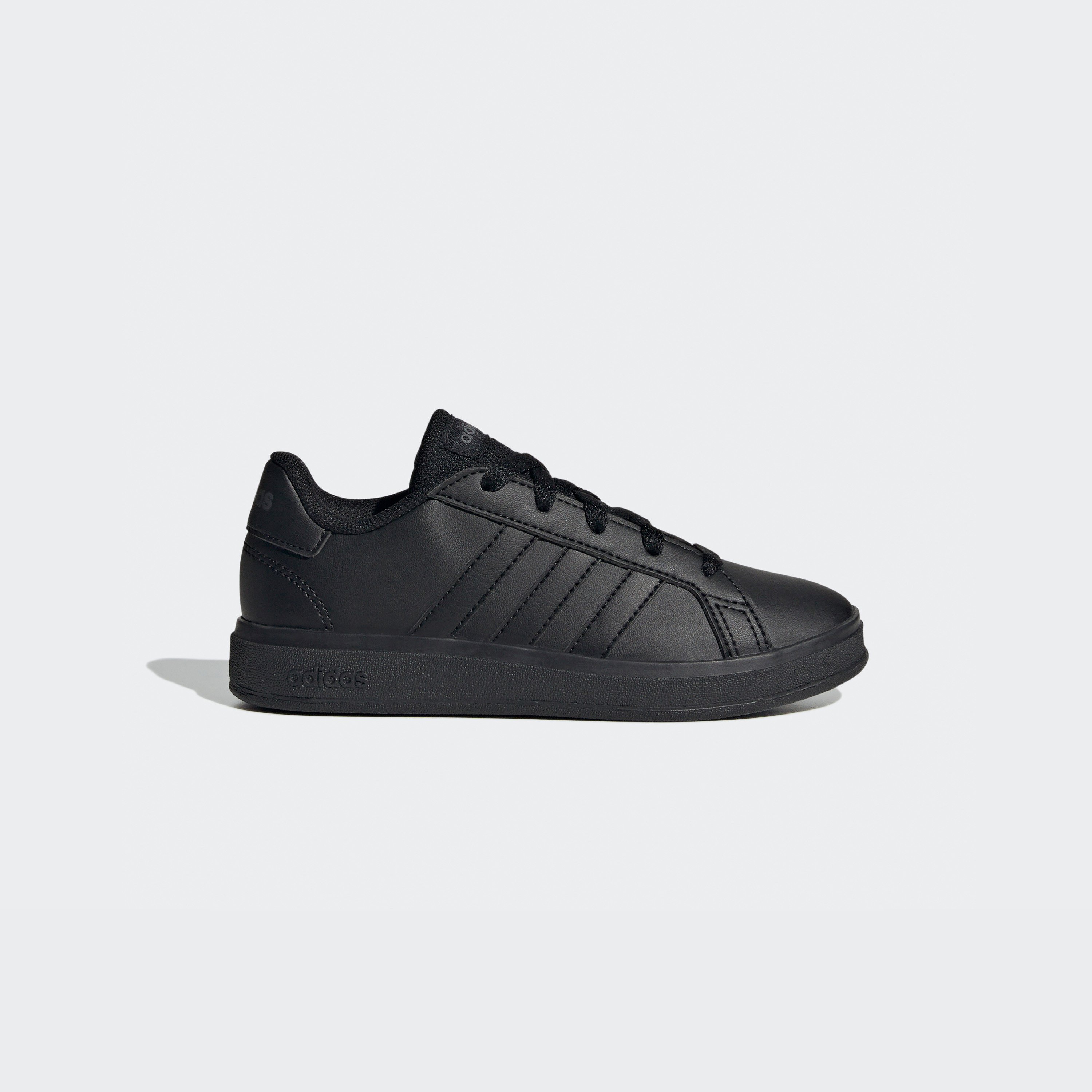 adidas Kids Grand Court Lifestyle Lace-Up Sneakers FZ6158|OE-boys-shoes-schoolshoes-image-2