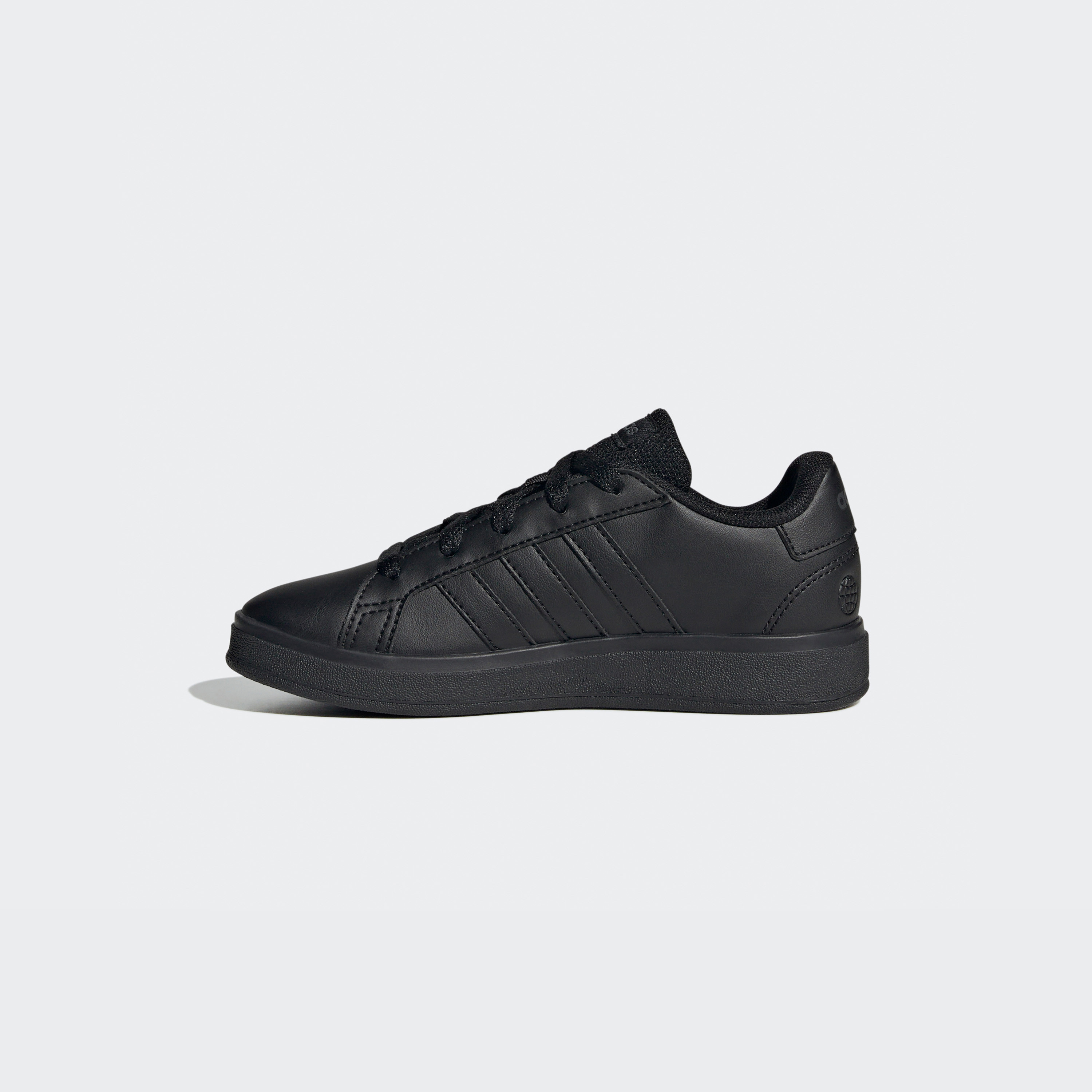 adidas Kids Grand Court Lifestyle Lace-Up Sneakers FZ6158|OE-boys-shoes-schoolshoes-image-3