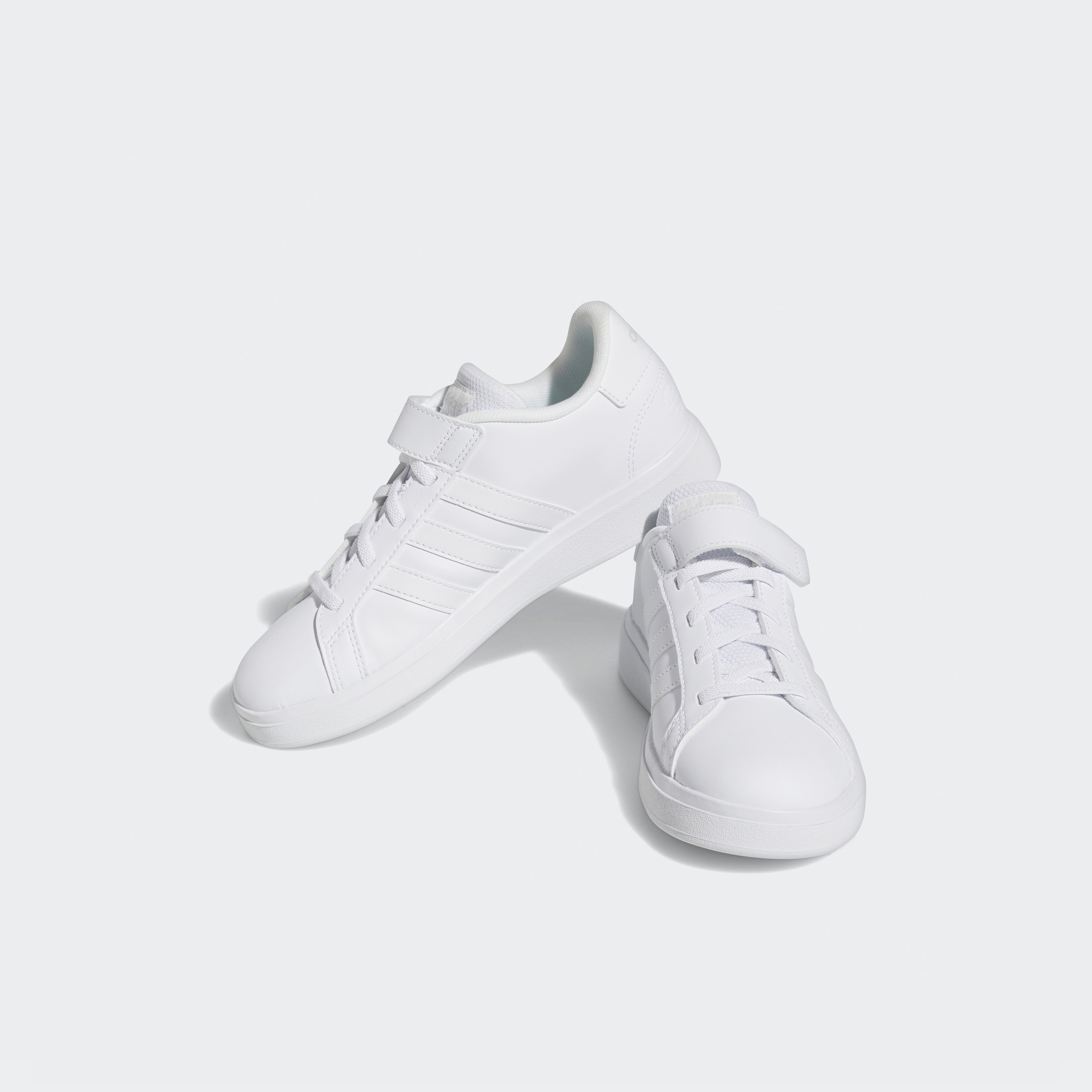 أديداس - حذاء غراند كورت برباط مطاطي وشريط علوي FZ6160-boys-shoes-schoolshoes-image-1