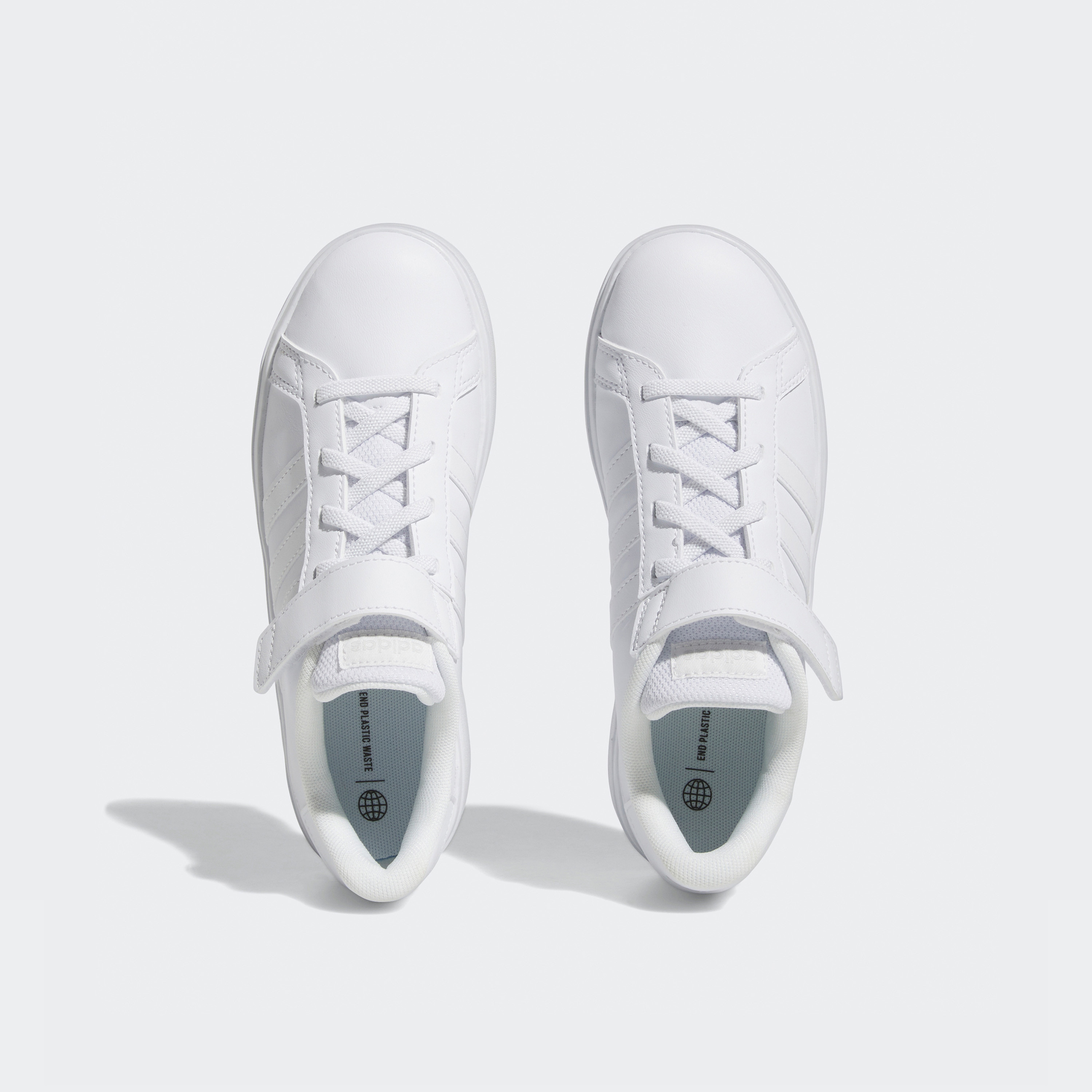 أديداس - حذاء غراند كورت برباط مطاطي وشريط علوي FZ6160-boys-shoes-schoolshoes-image-4