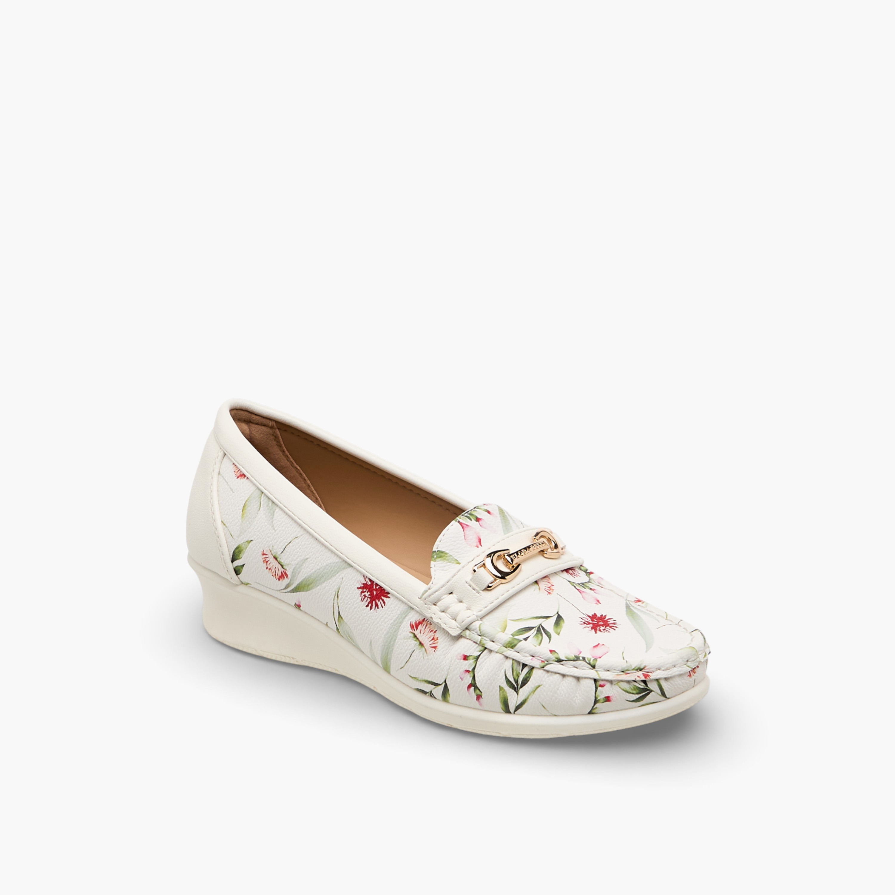 Flora Bella Women Floral Print Wedge Heel Loafers-women-shoes-flats-loafers-image-2