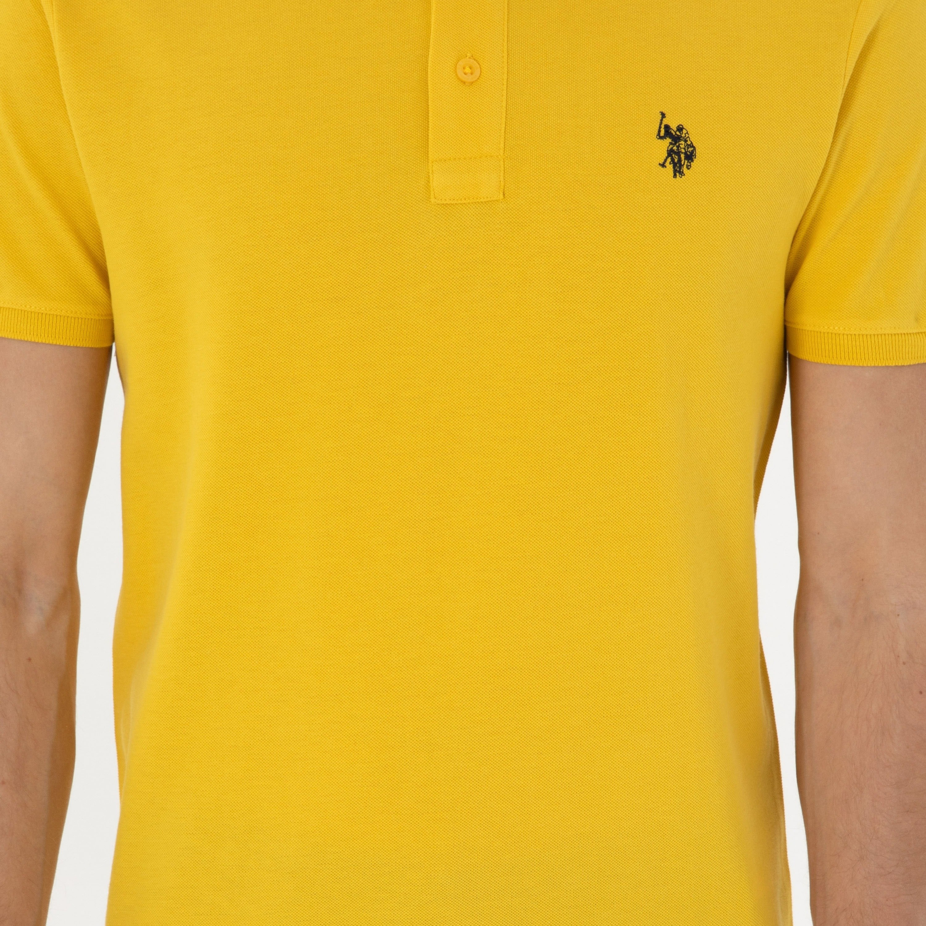 U.S. Polo Assn Plain Collared Short Sleeves Men's Polo T-Shirt-men-clothing-tshirtsandpolos-polos-image-6